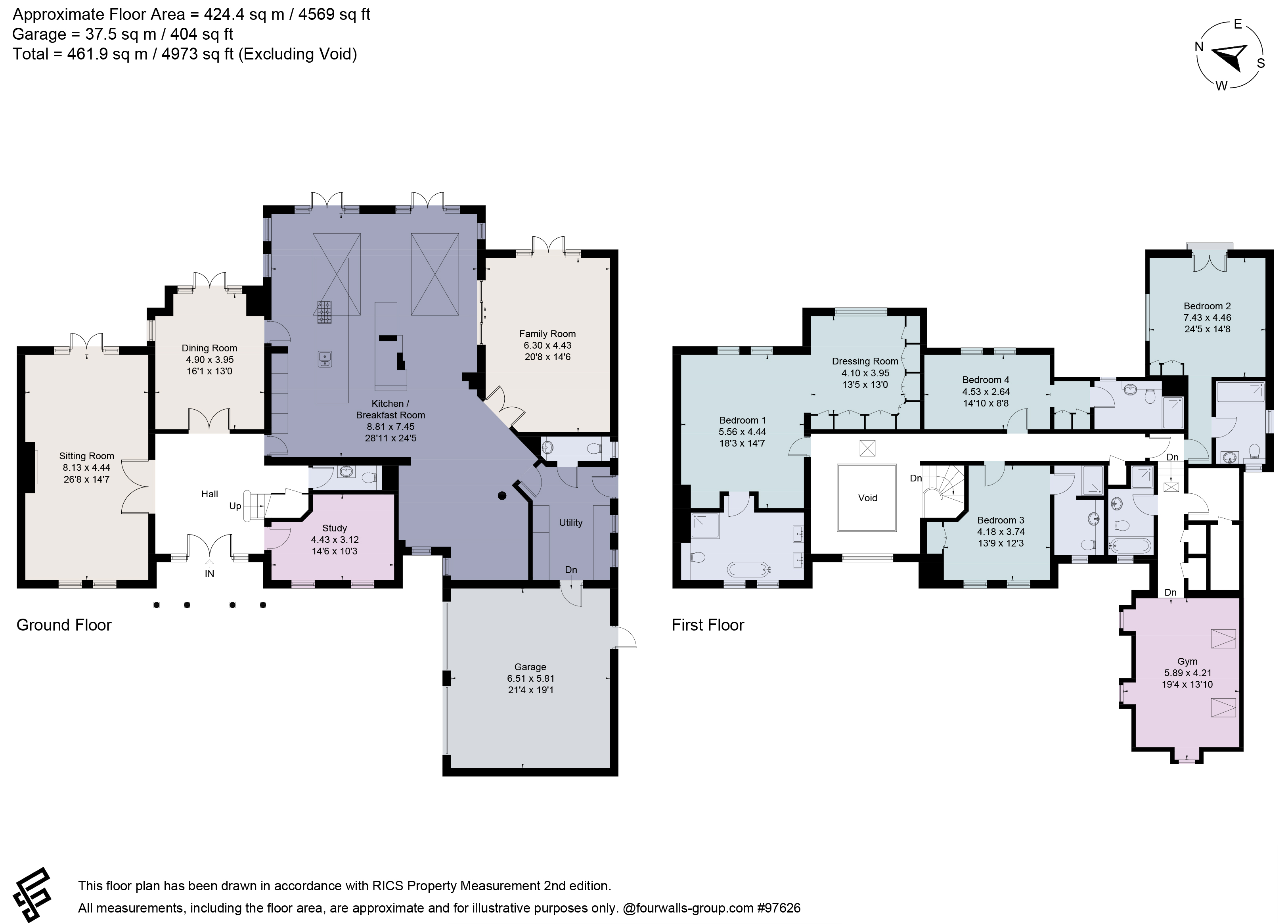 Hartwood House, 26, Harebell Hill, Surrey floorplan