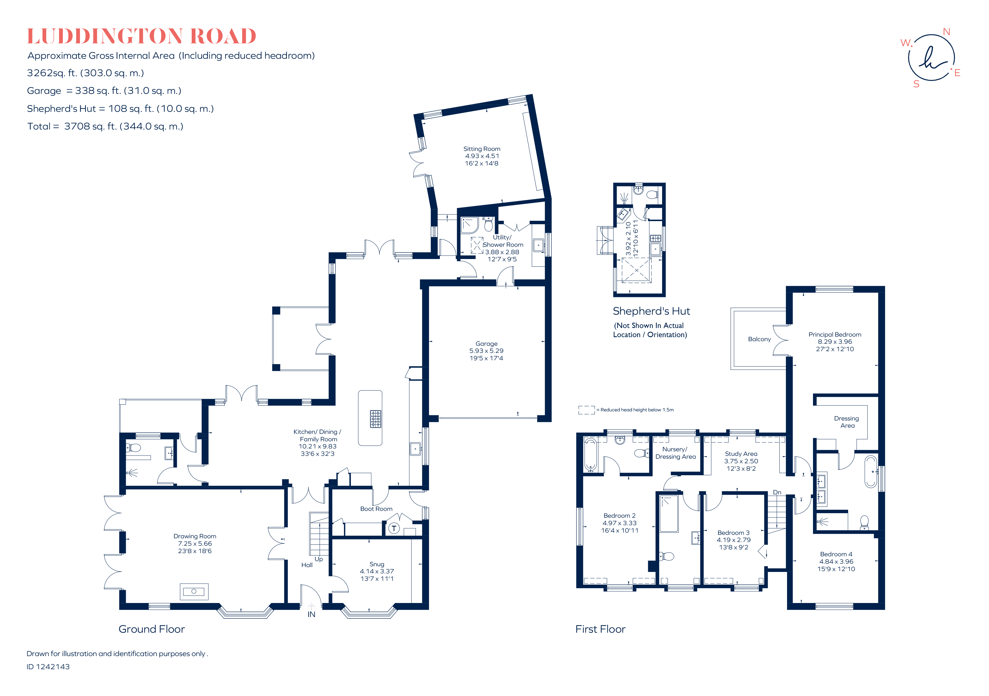 36, Luddington Road, Stratford-Upon-Avon floorplan