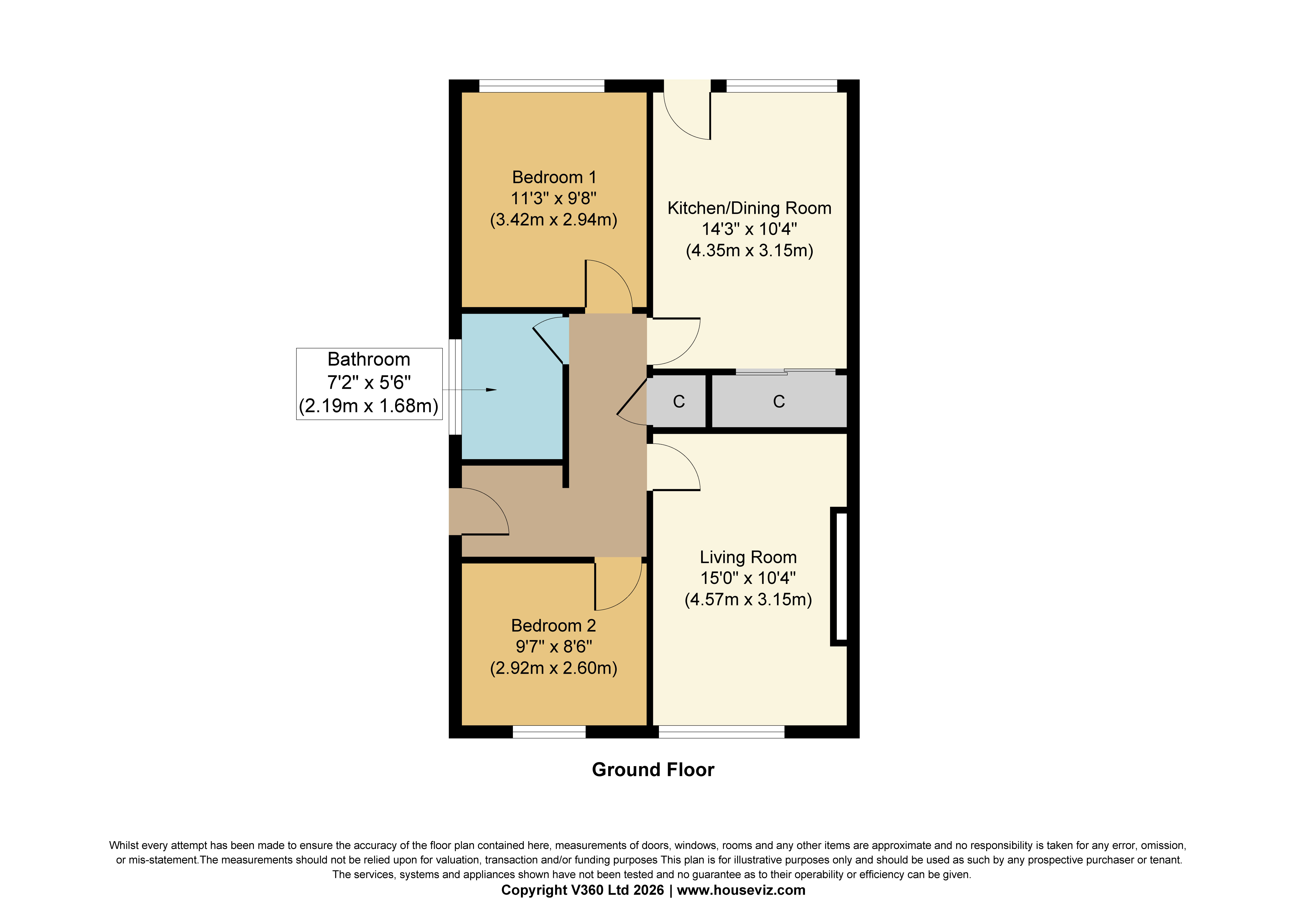 26, Millburn Crescent, Armadale floorplan