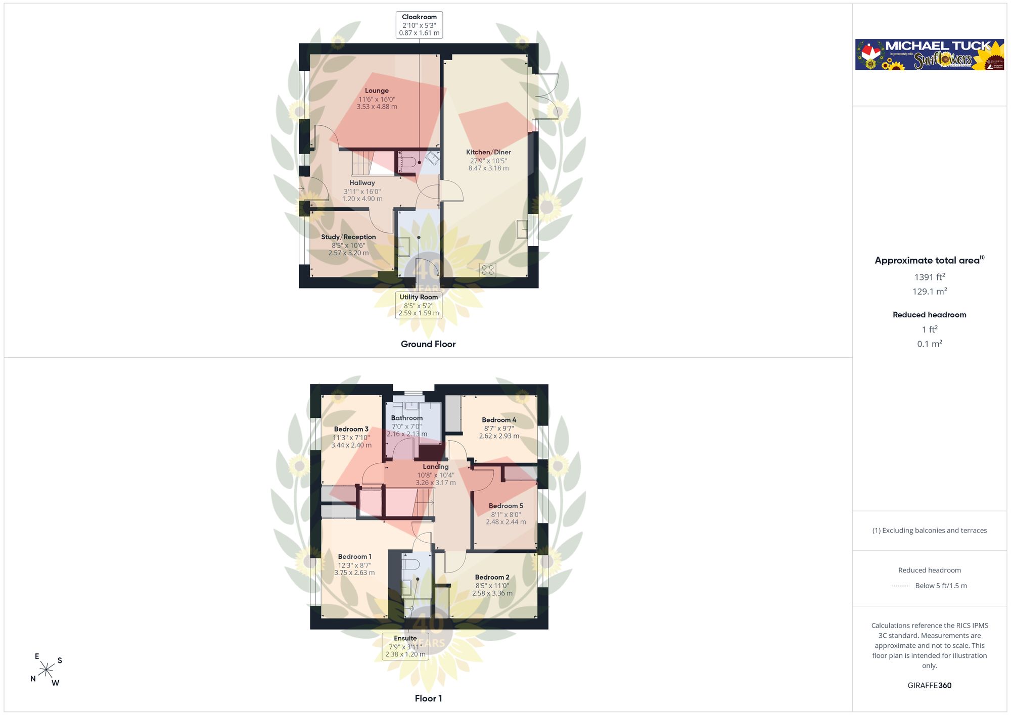15 Drake Gardens, Gloucester floorplan
