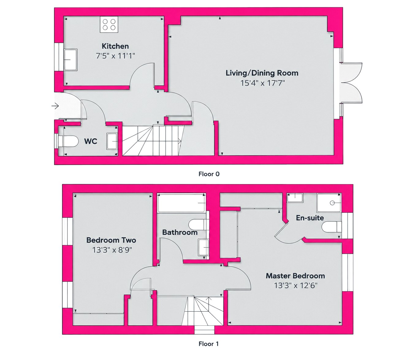 Assheton Croft, Bracknell floorplan