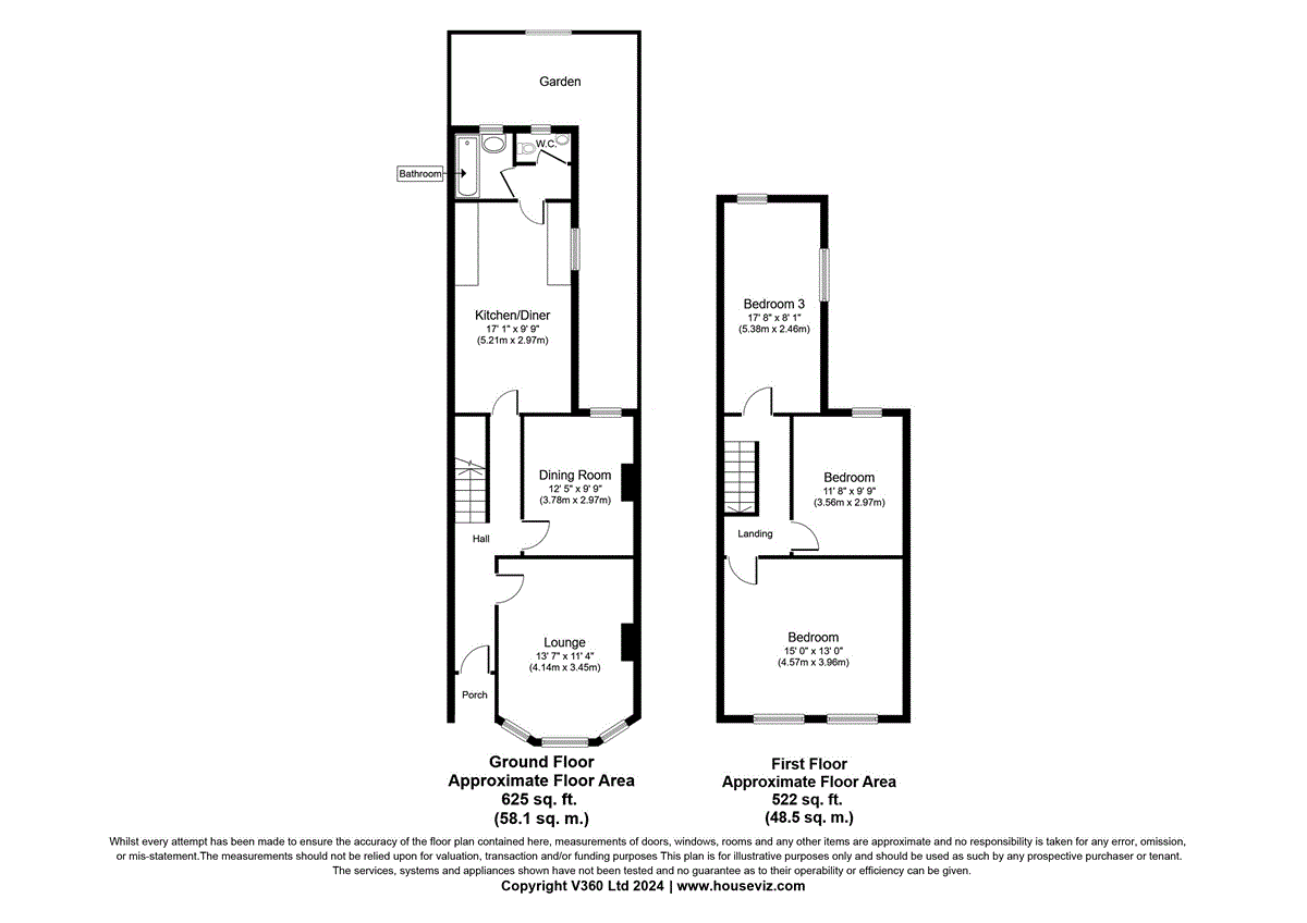 3 bed terraced house for sale in Elizabeth Road, London N15 68294352