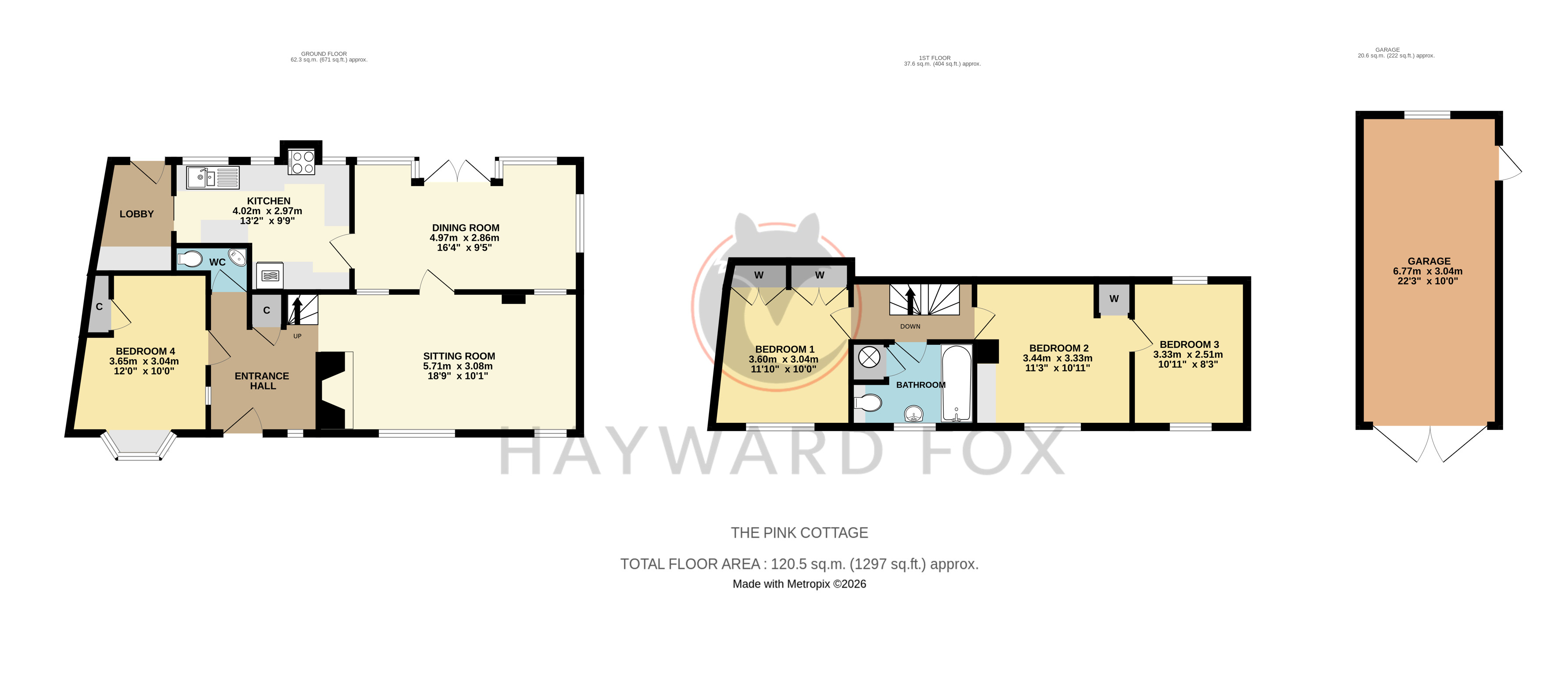 Pink Cottage,, Pilley Bailey, Lymington floorplan