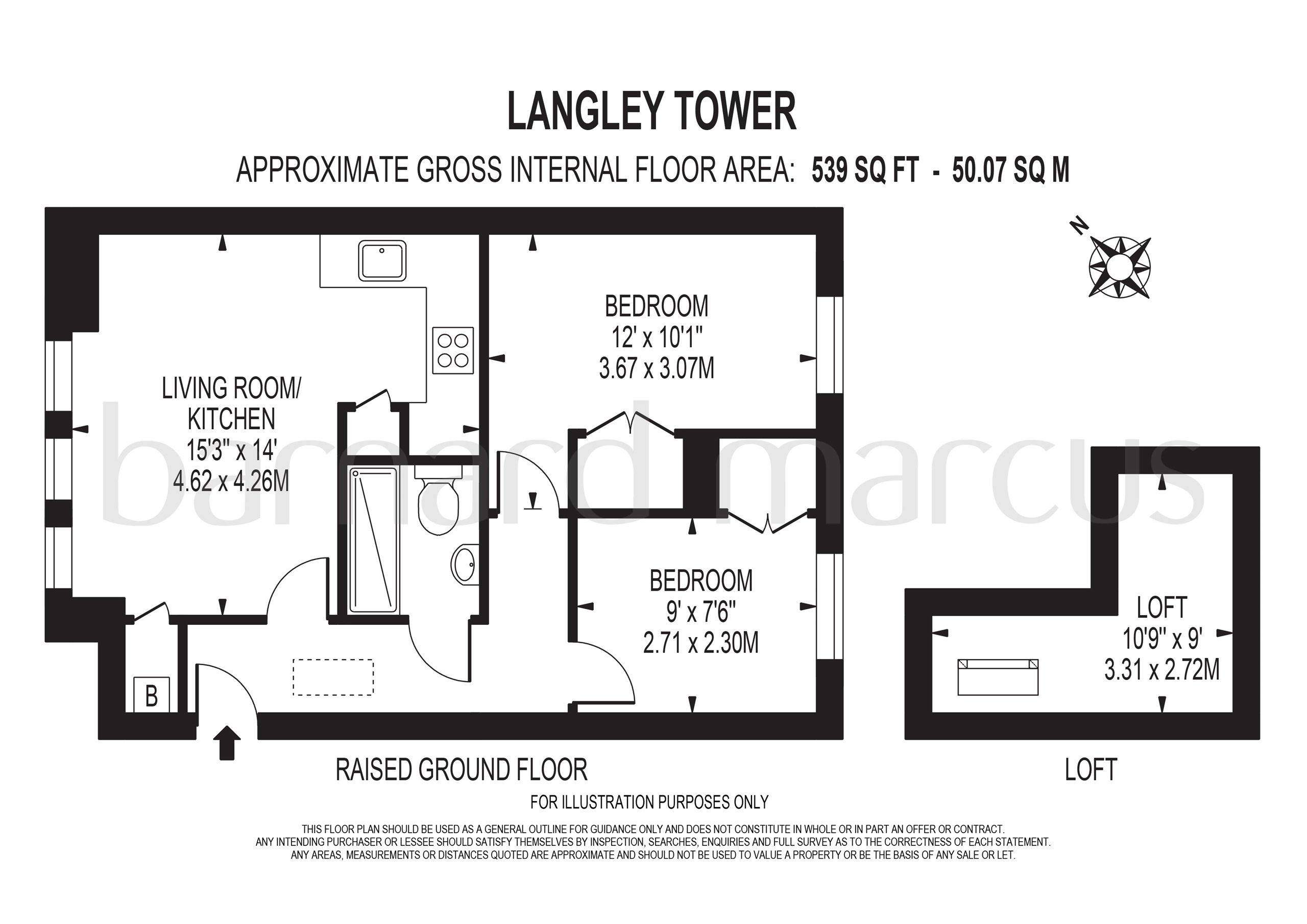 Langley Road, Surbiton KT6, 2 bedroom flat for sale 55652998