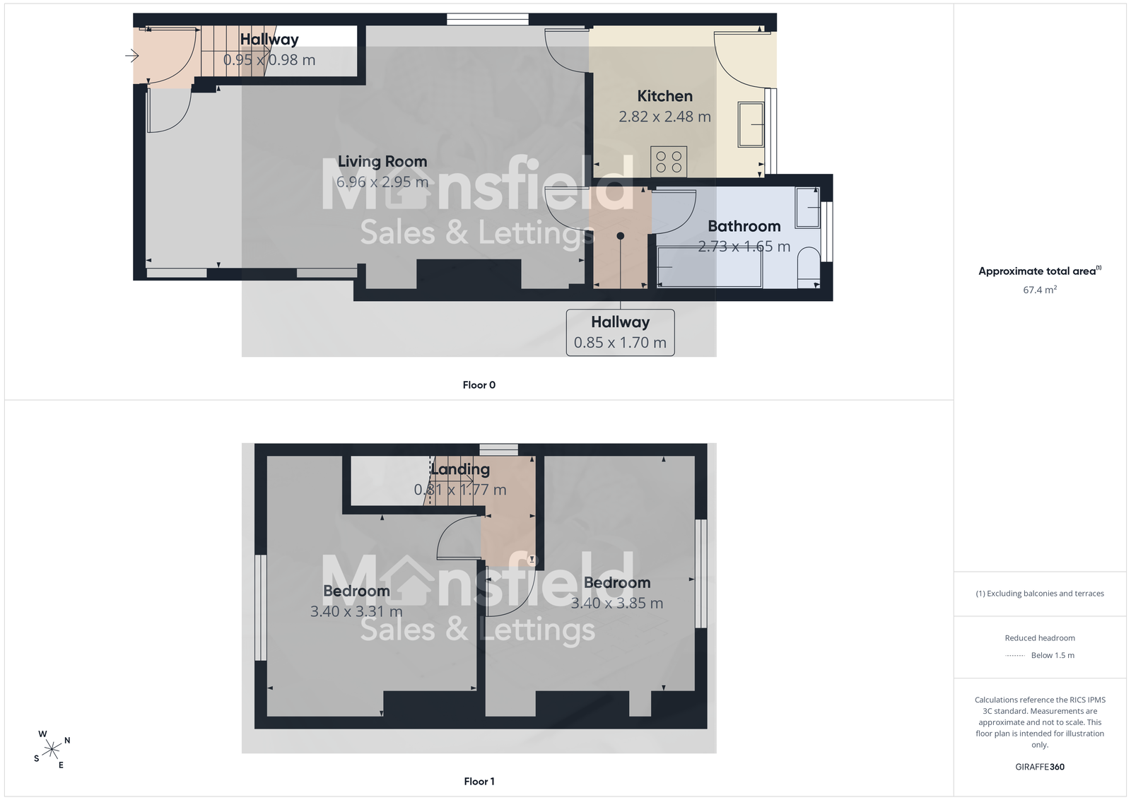 13, Ashmore Avenue, Sutton-in-ashfield floorplan