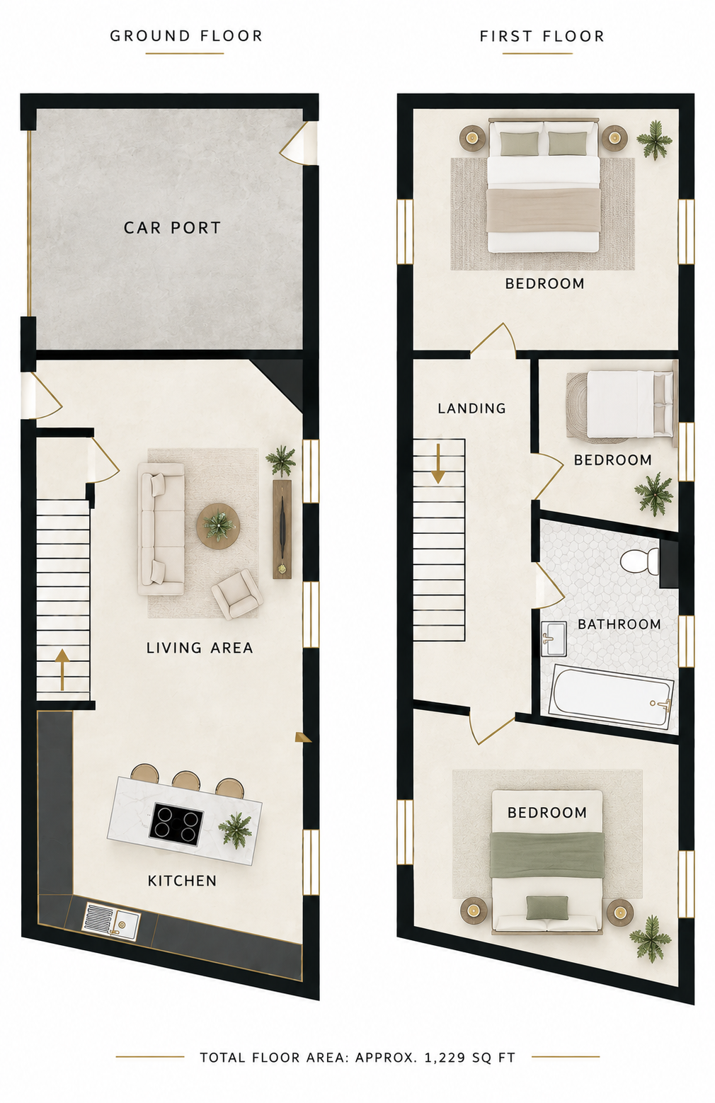 16, Beck Street, Portsmouth floorplan