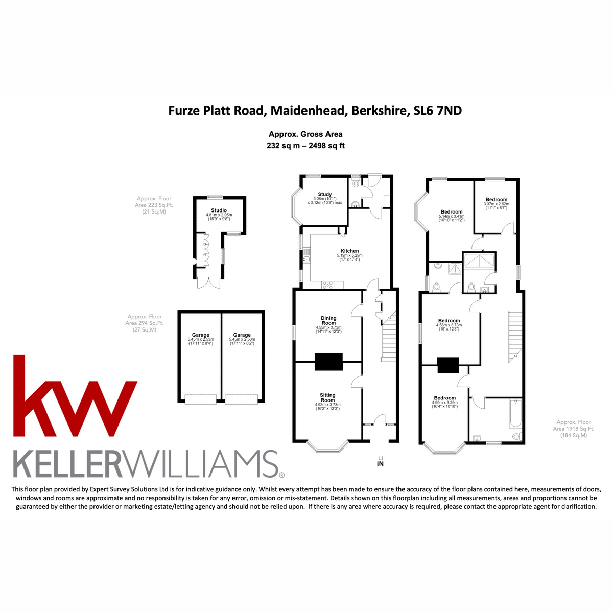 1, Furze Platt Road, Maidenhead floorplan