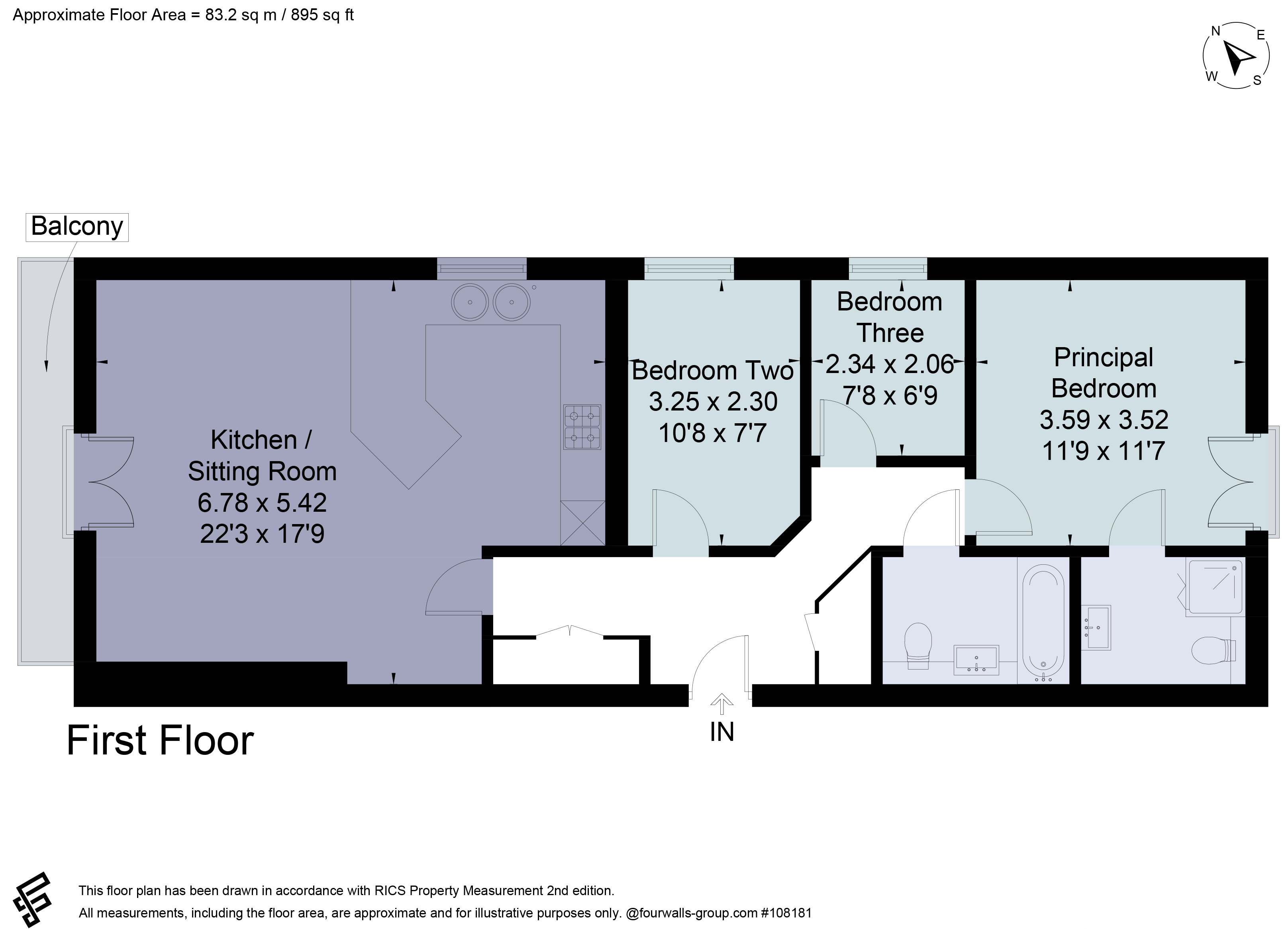 1 Lincoln House,, The Square, Chester floorplan