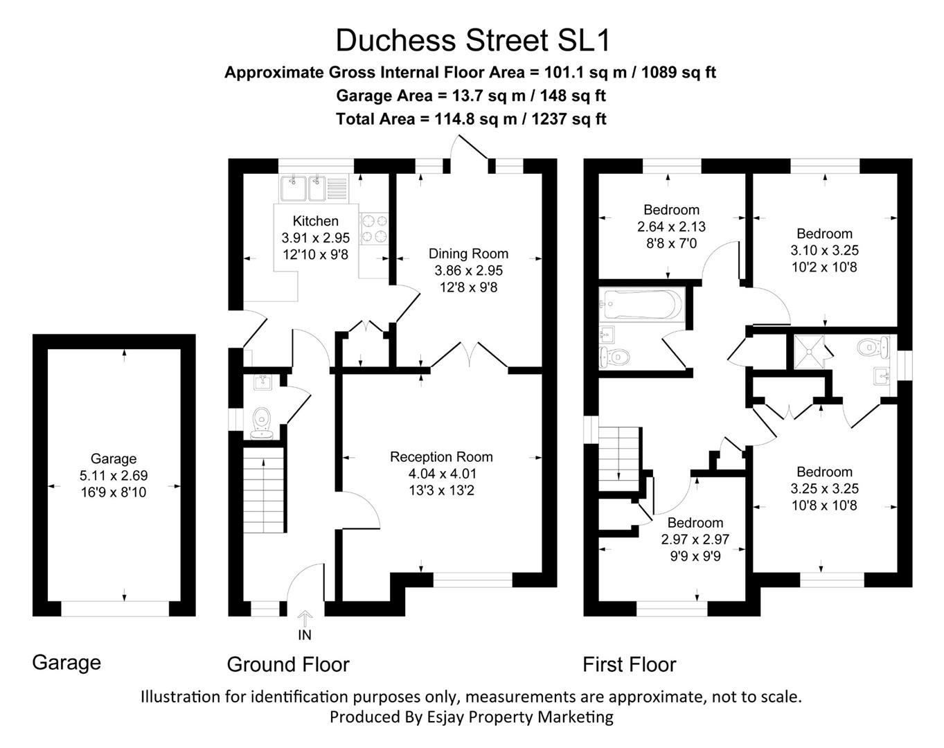 3, Duchess Street, Slough floorplan