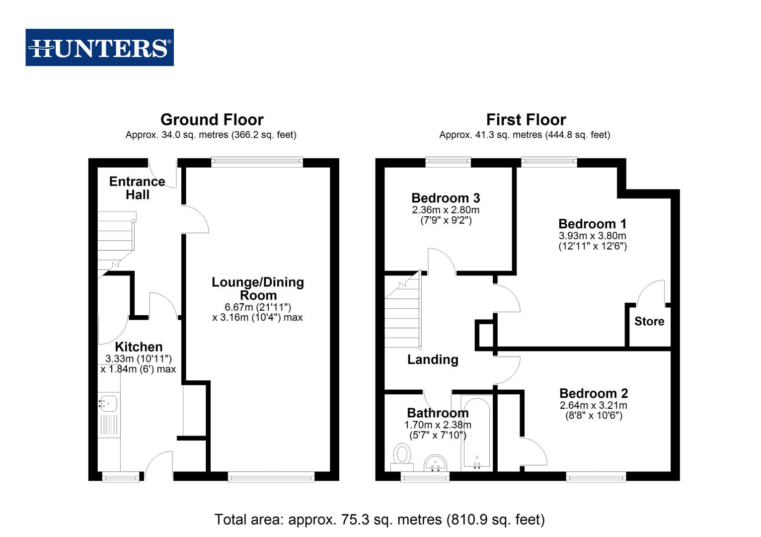 8, Chiltern Avenue, Castleford floorplan