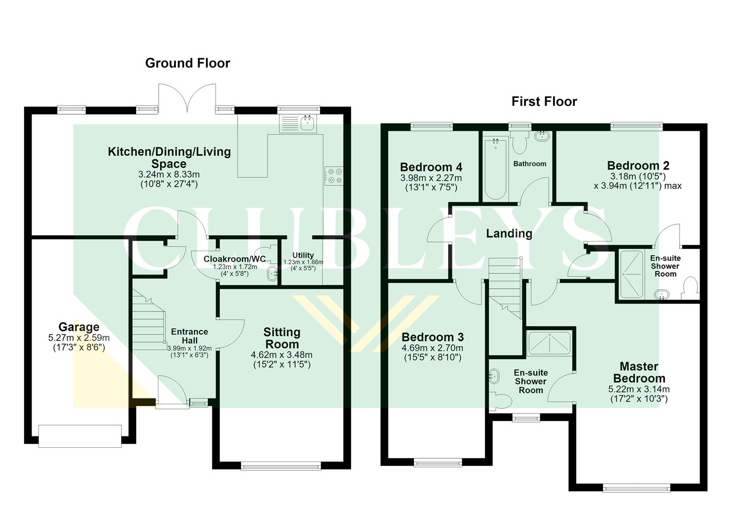 20, Roman Drive, Pocklington floorplan