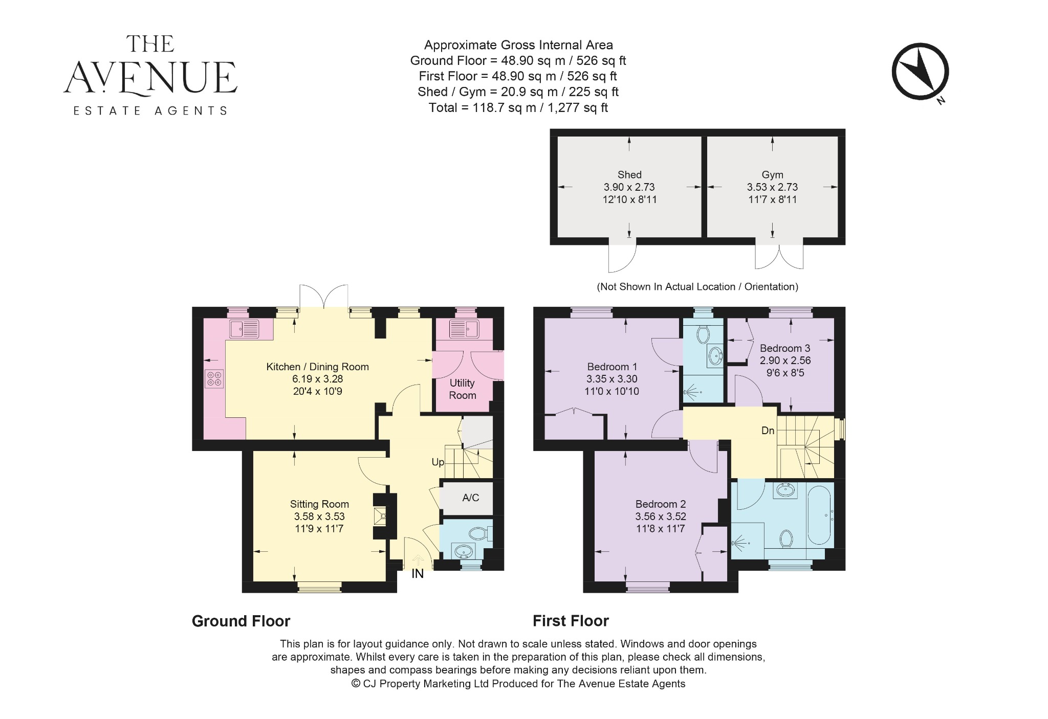 51 Abingdon Road, Dorchester-On-Thames, Oxfordshire floorplan