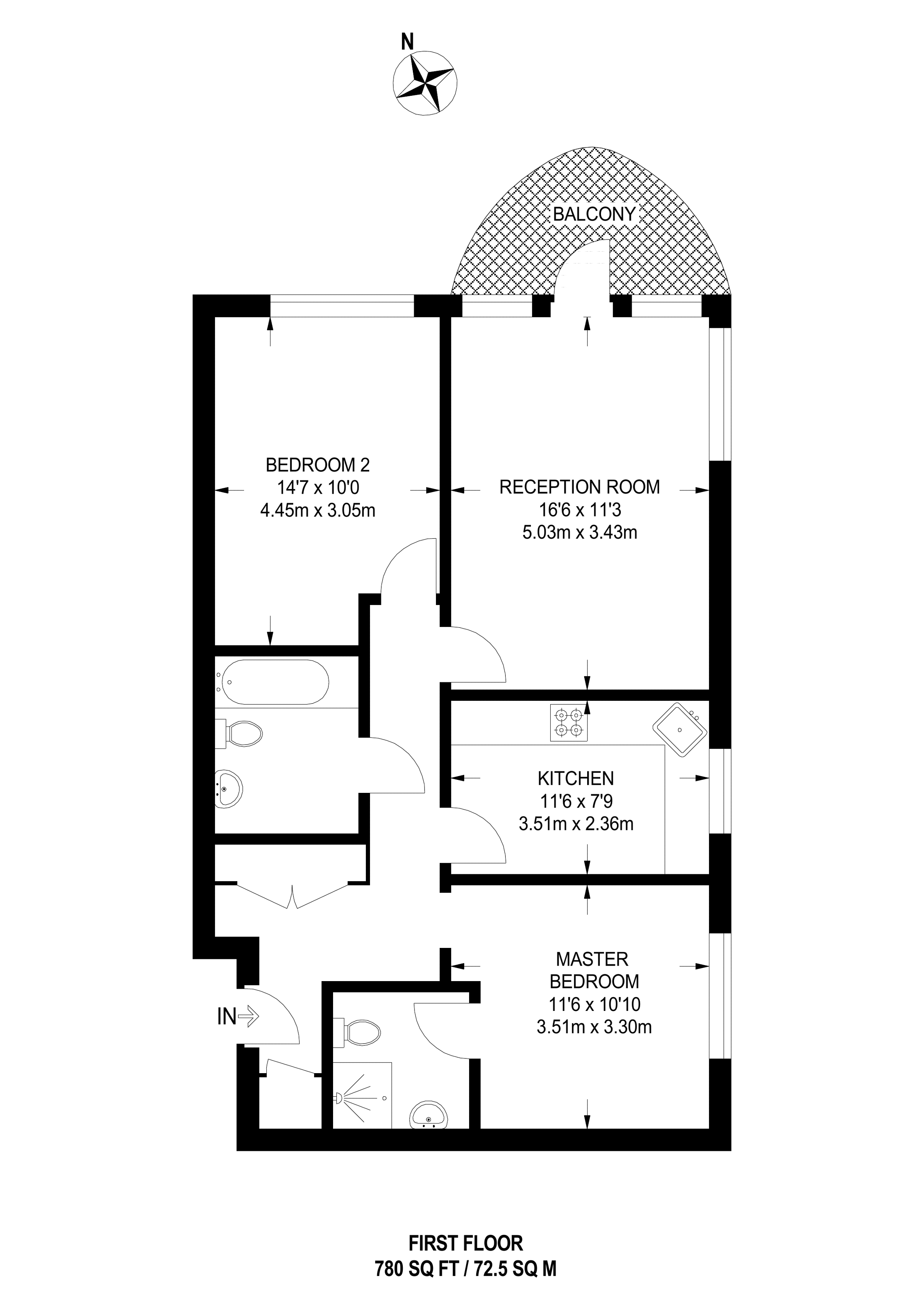 2 Bedrooms Flat for sale in Blackwall Way, Canary Wharf E14