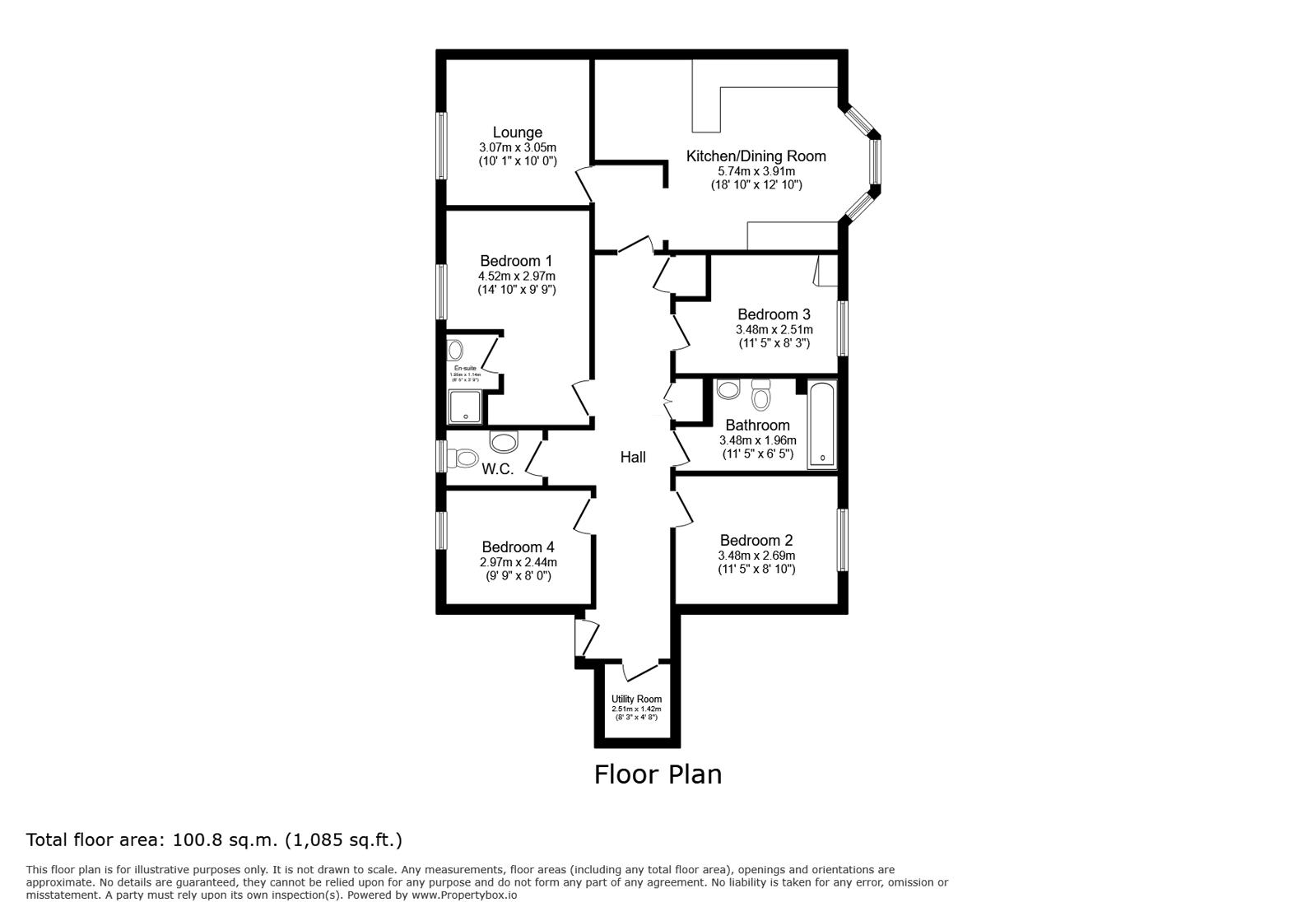 Flat 21, Greyfriars,, Eastgate Street, Hampshire floorplan