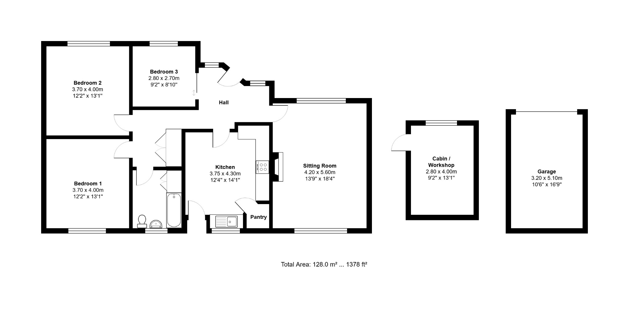 14 Manorside, Dersingham, Norfolk floorplan