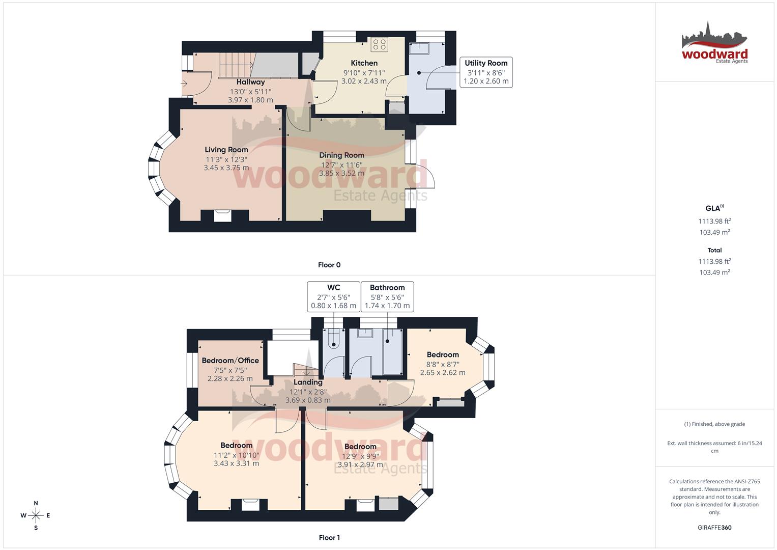 13, Furness Road, Harrow floorplan