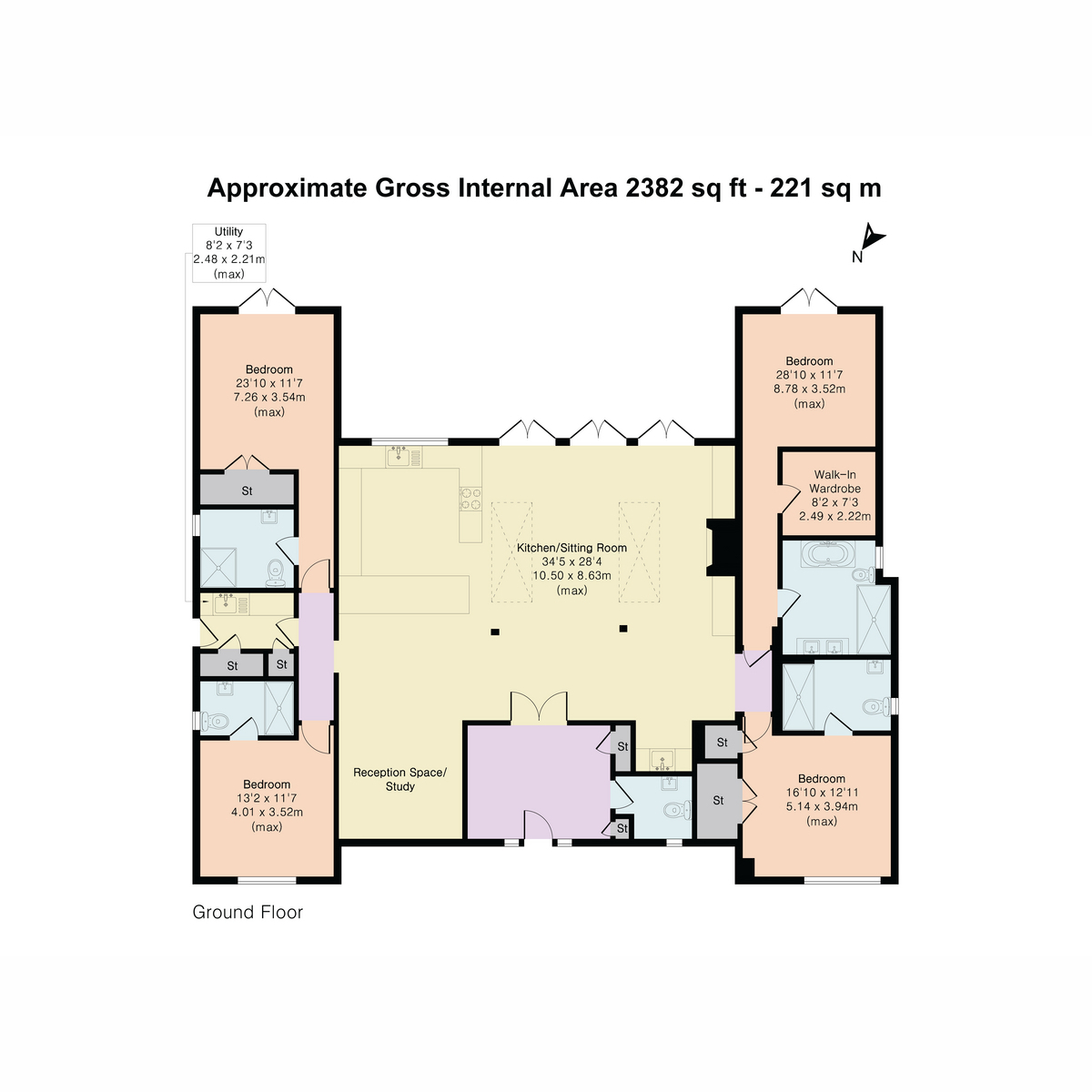 The Cleave, Harwell floorplan