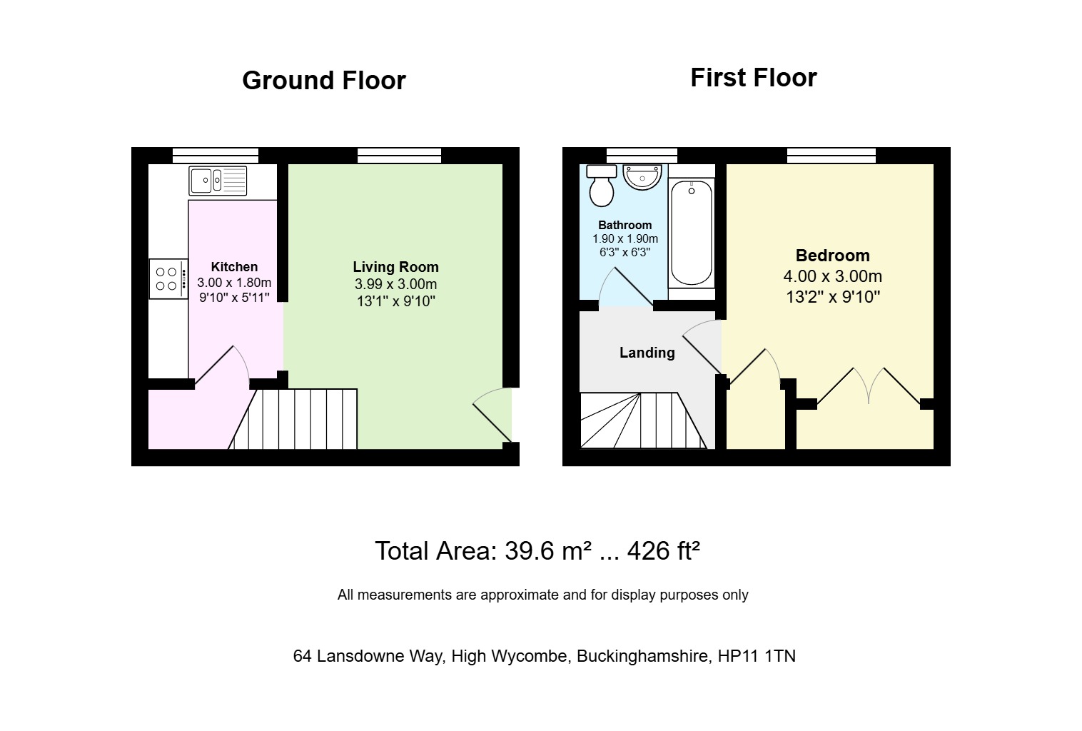 64, Lansdowne Way, Buckinghamshire floorplan
