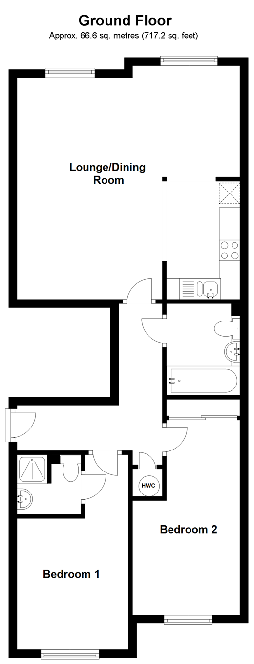 2 Bedrooms Flat for sale in St. Andrews Close, Canterbury, Kent CT1