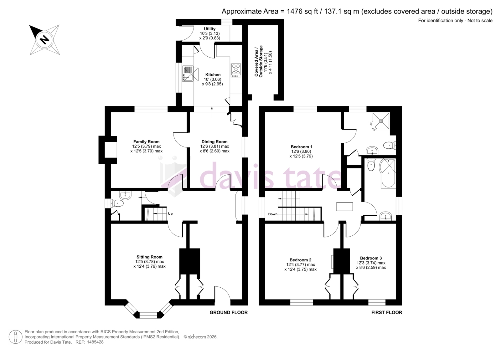 Oakdown House, 17, Green Lane, Reading floorplan