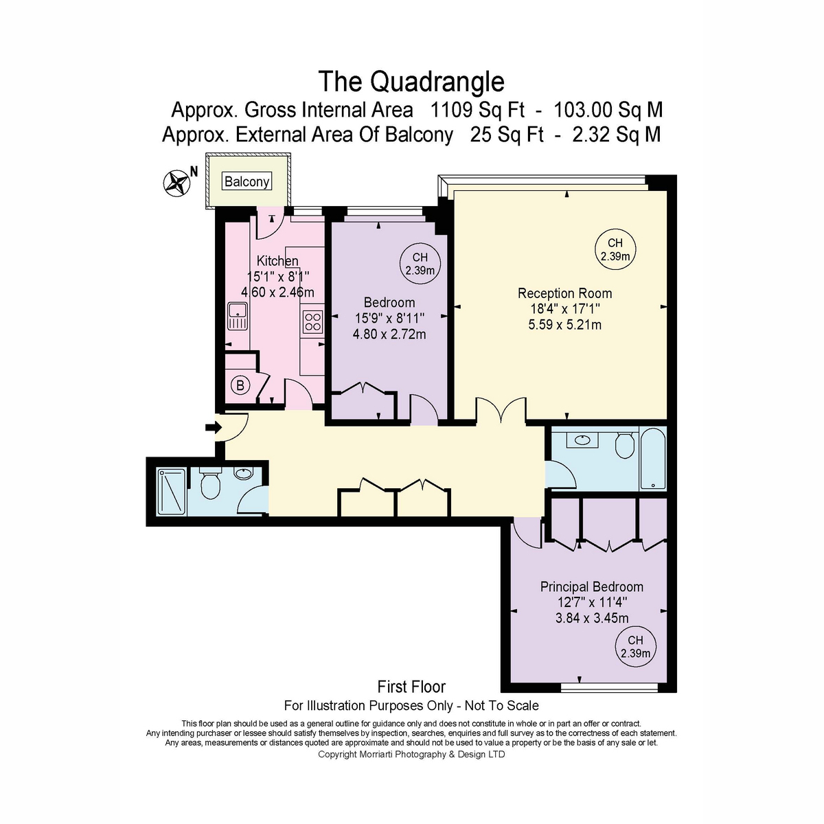 50, The Quadrangle, London floorplan