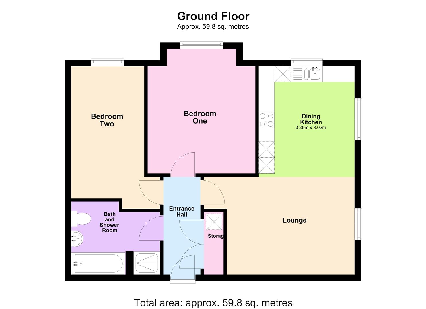 37, Biggleswade Drive, Runcorn floorplan