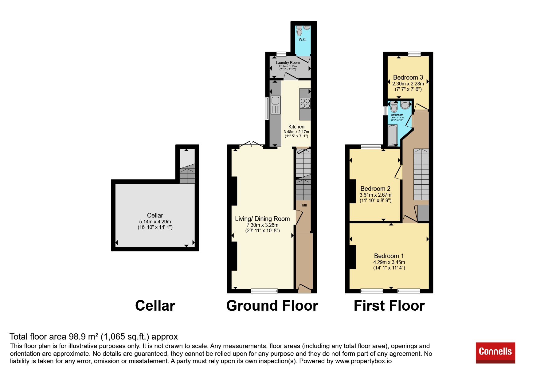 16, Thenford Street, Northampton floorplan