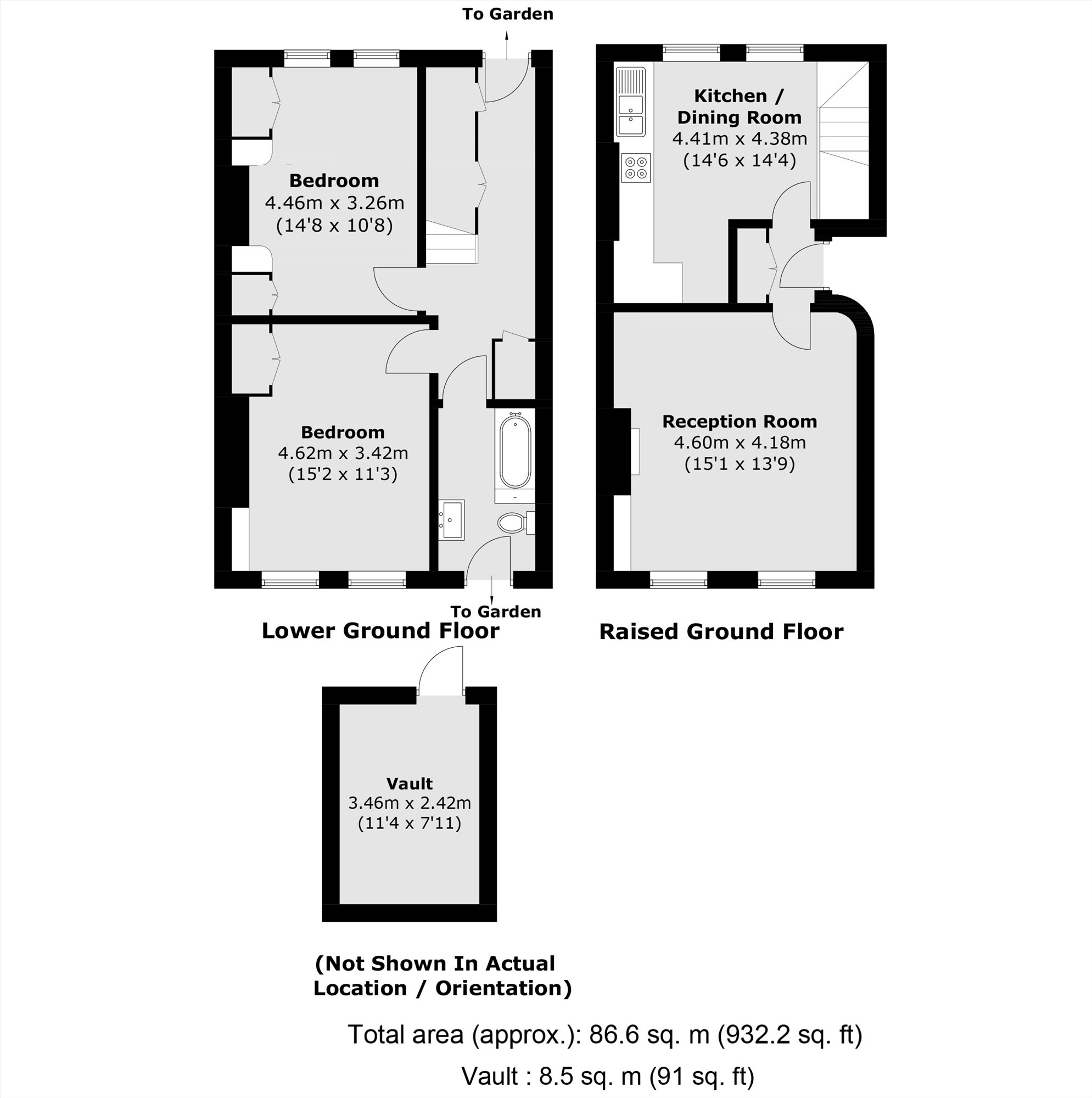Flat 1, 1, Great Ormond Street, London floorplan
