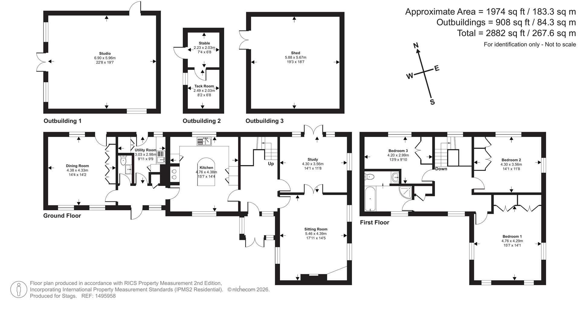 Townsend Farmhouse, Poyntington, Sherborne floorplan