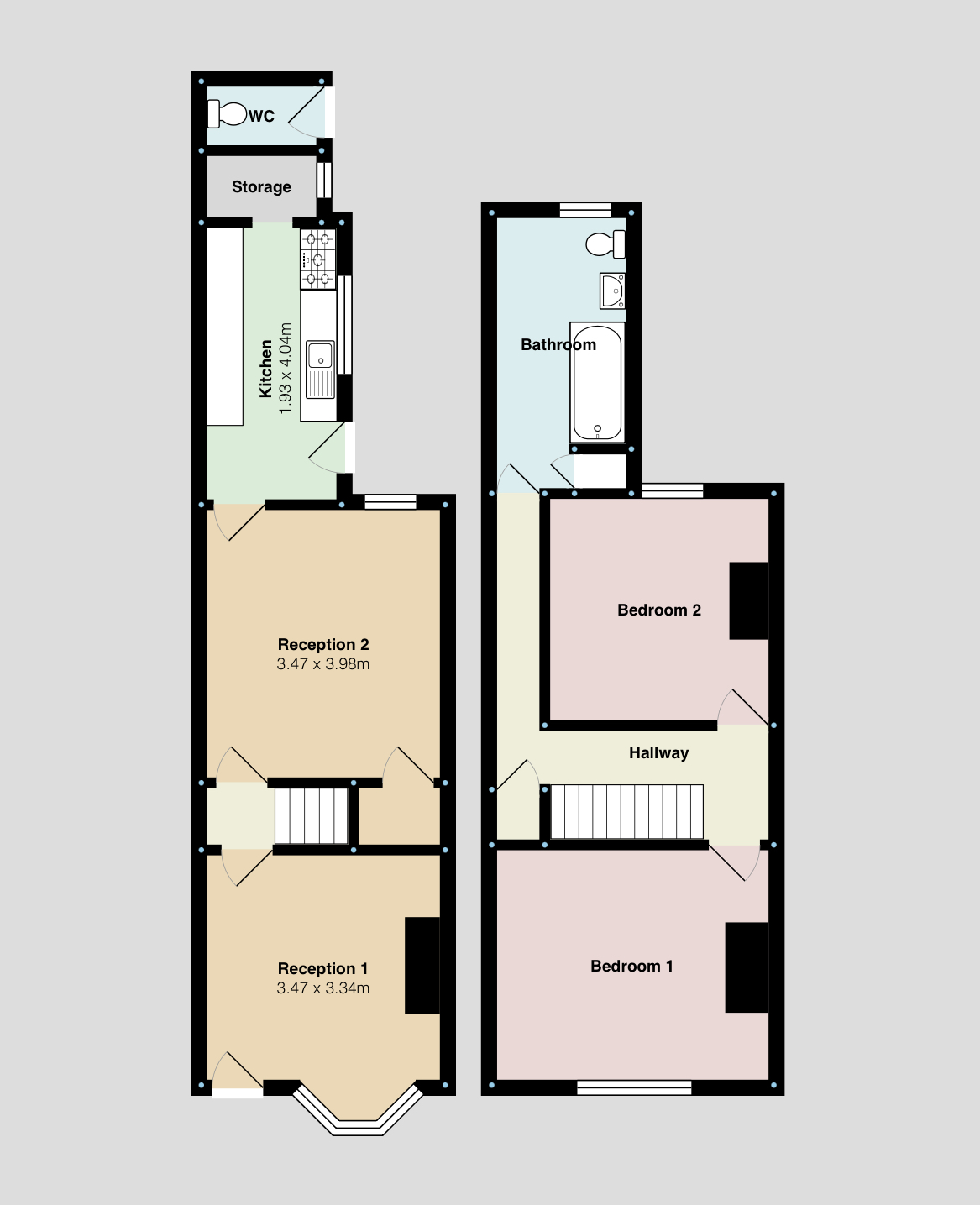 77, Churchill Road, Birmingham floorplan