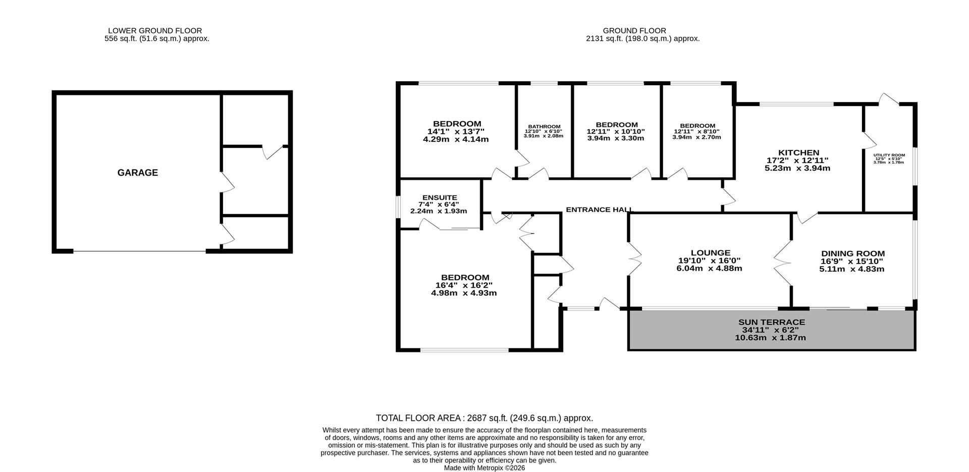 11A,, Buccleuch Road, Dorset floorplan