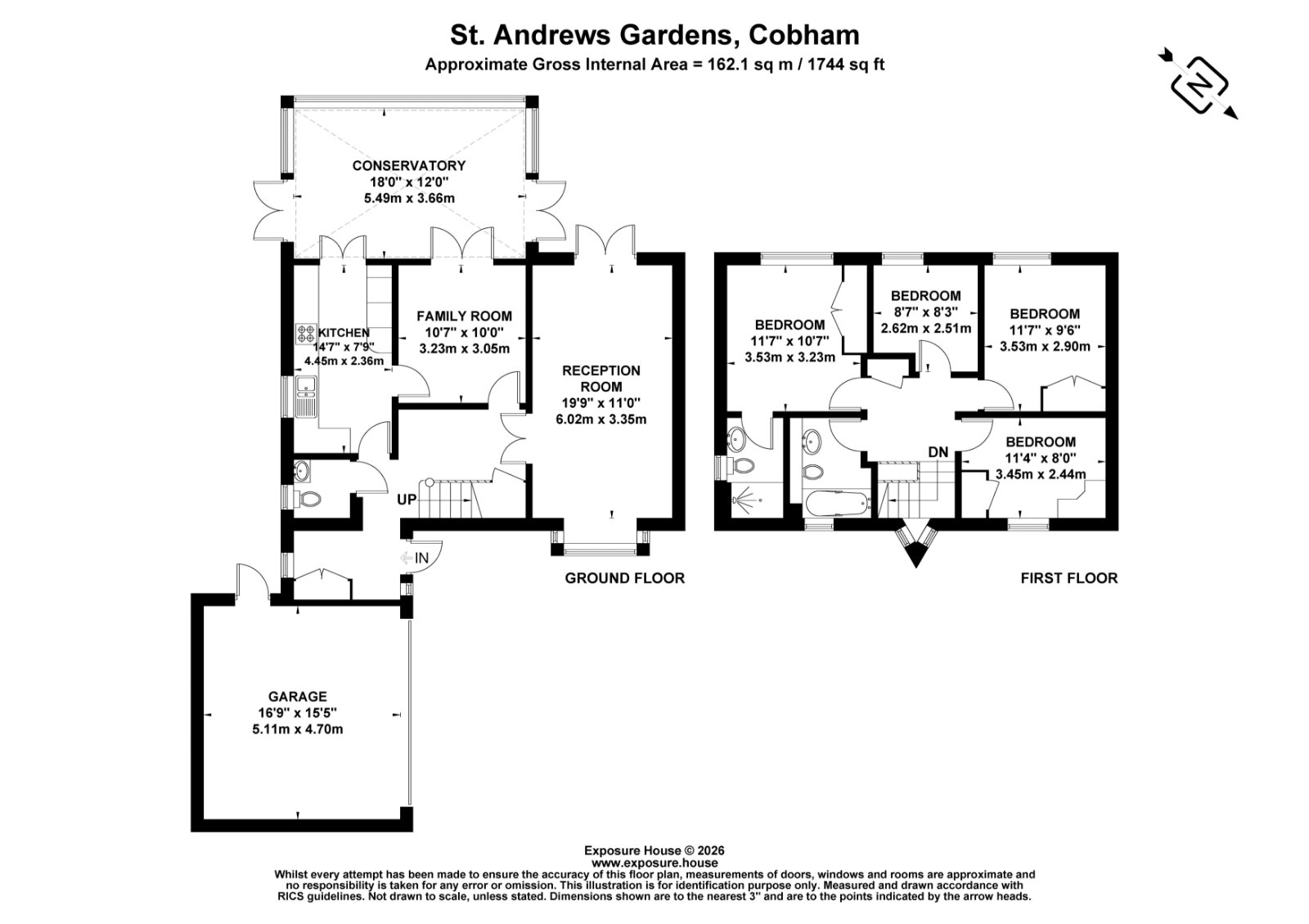 89, St. Andrews Gardens, Surrey floorplan