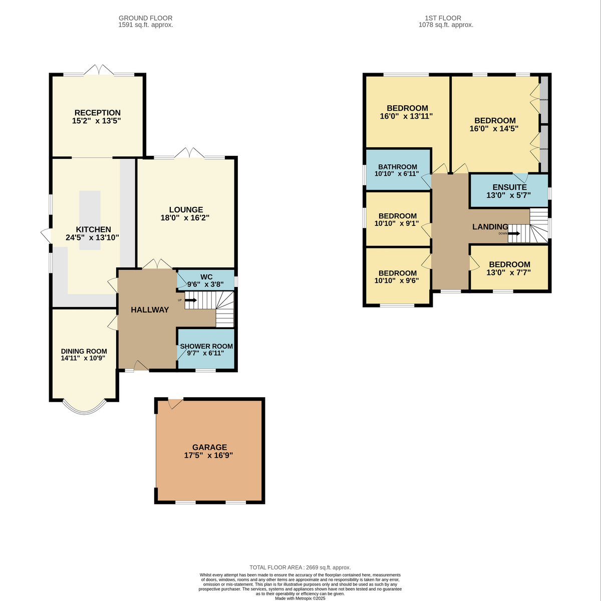 84, Hullbridge Road, Rayleigh floorplan