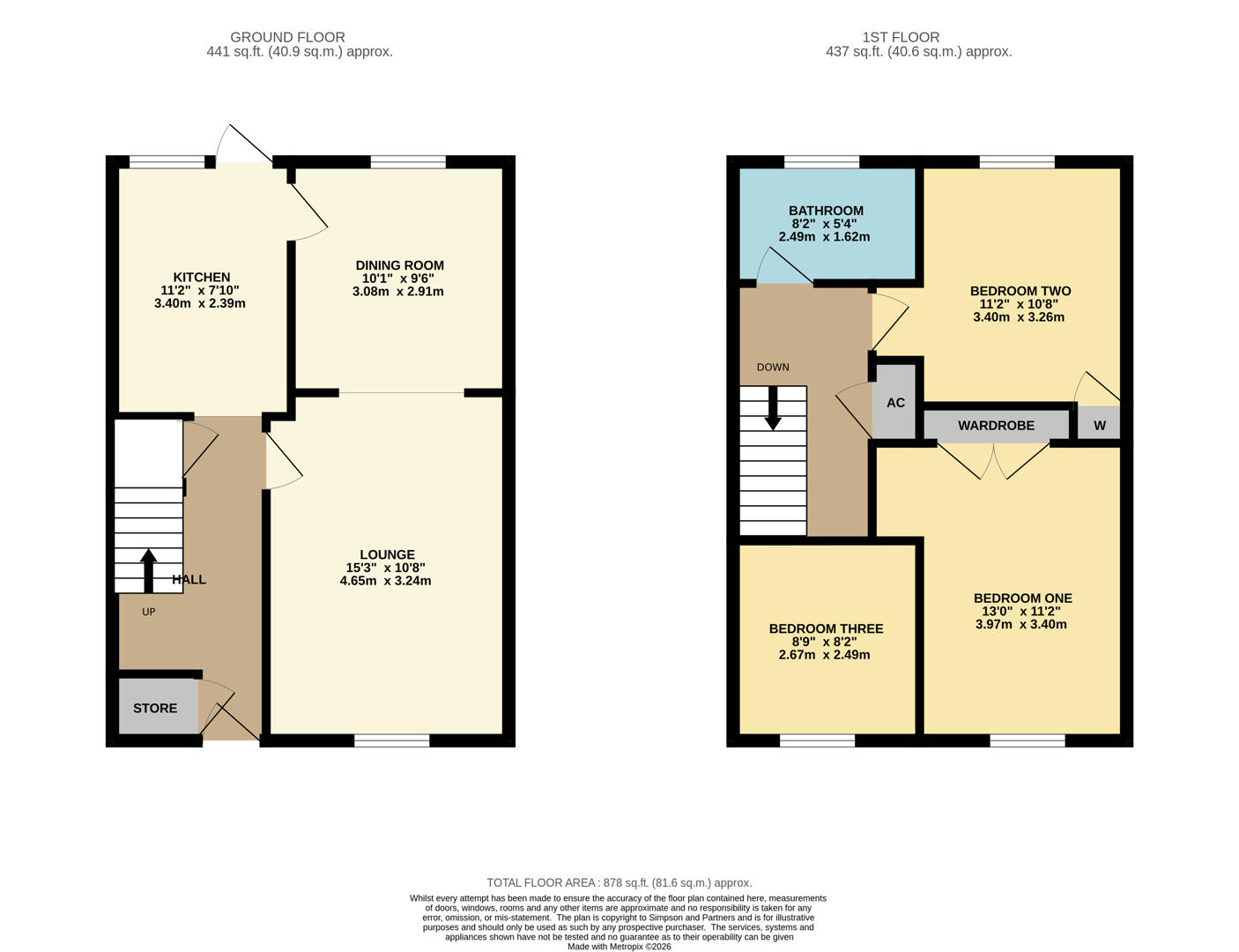 21, The Orchard, Bedford floorplan