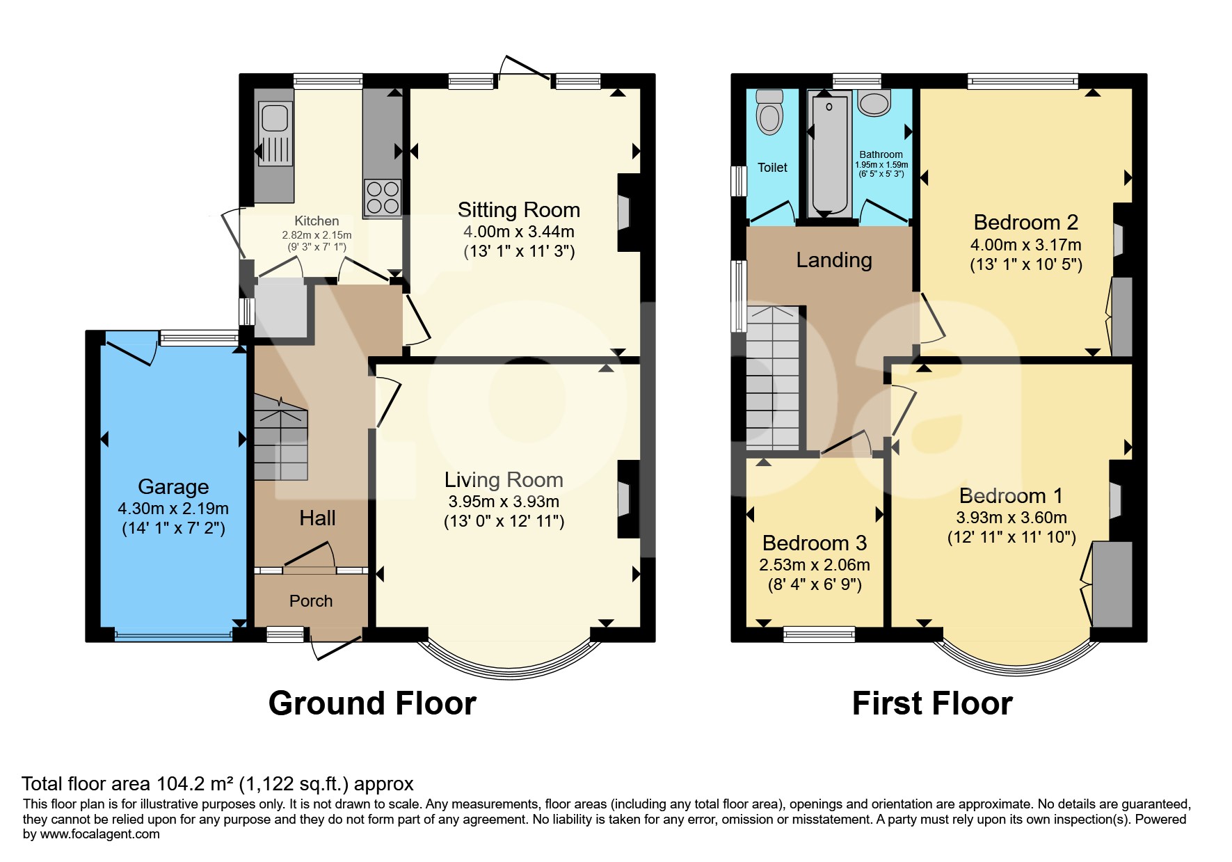 61, Sandringham Drive, Welling floorplan