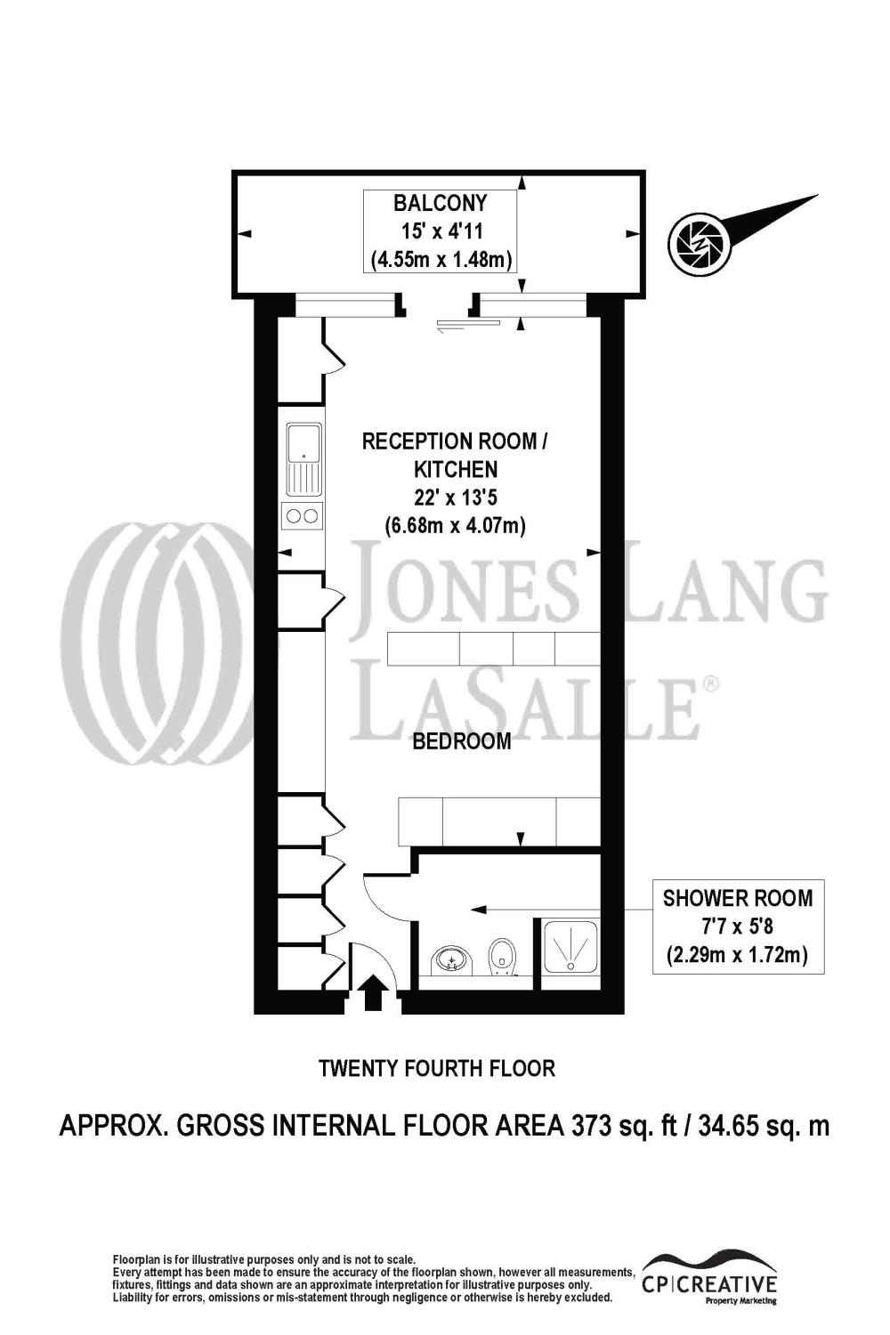 0 Bedrooms Studio to rent in The Heron, 5 Moor Lane, London EC2Y