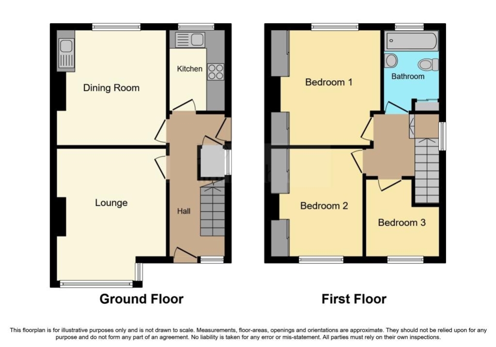 46, GARDEN ROAD, BRIGHOUSE floorplan