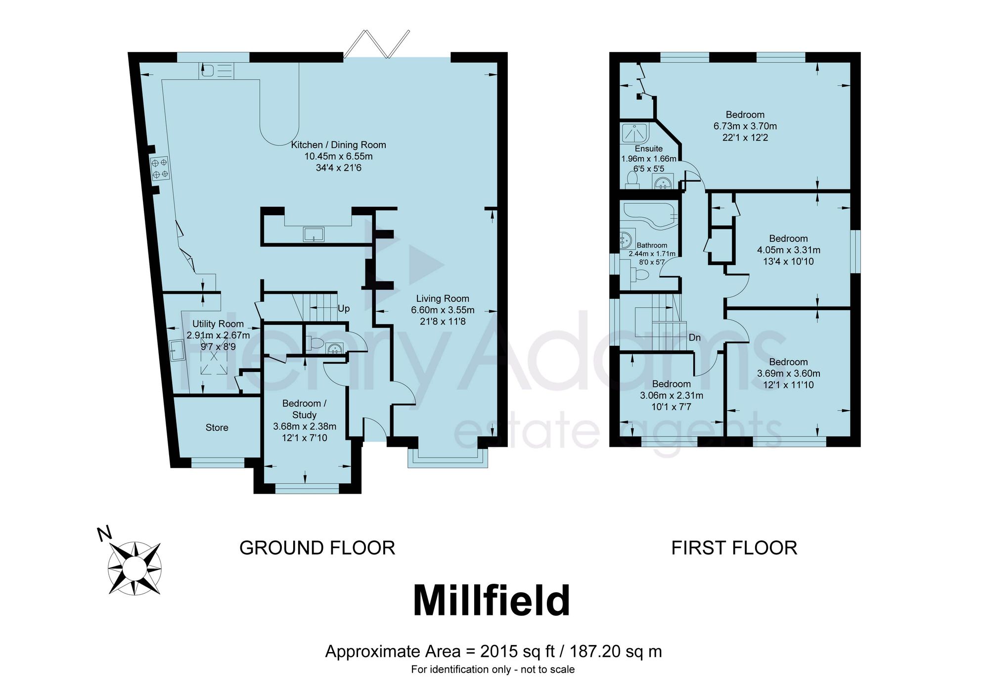 5 Millfield, Horsham floorplan