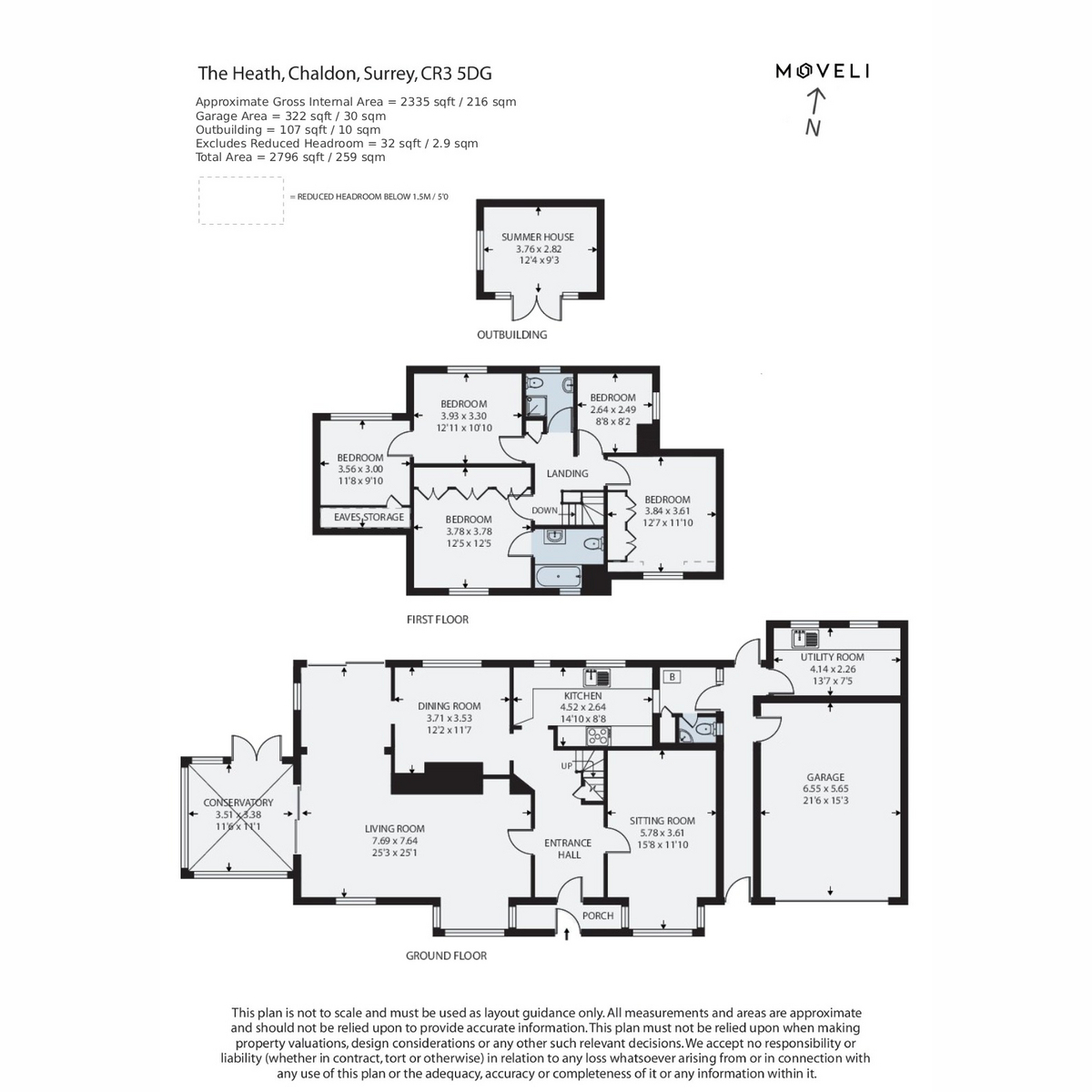 24, The Heath, Caterham floorplan