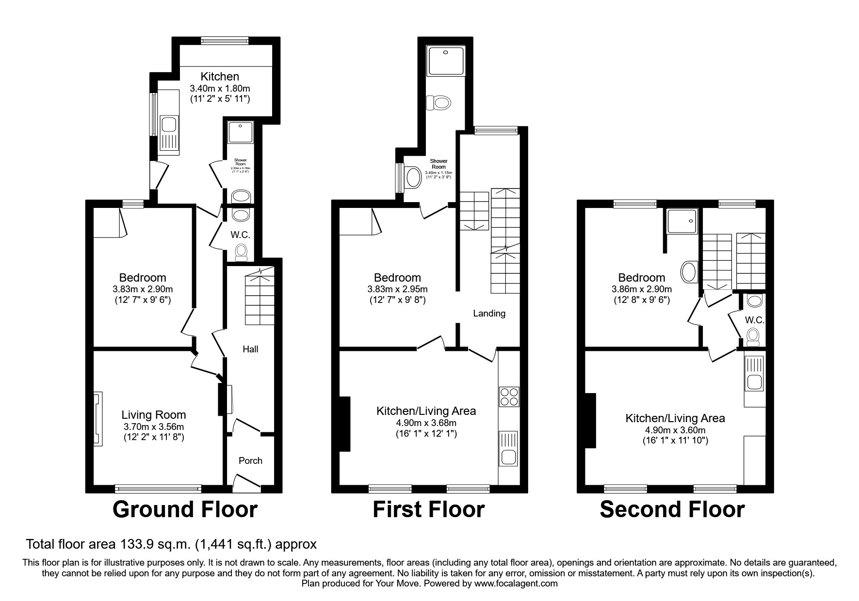 Gensing Road, St. LeonardsOnSea, East Sussex TN38, 3 bedroom terraced