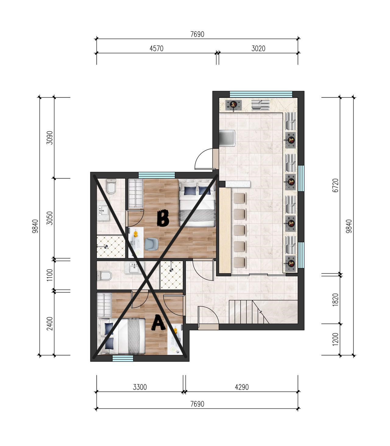 Room C, 127, Mayfield Road, Southampton floorplan