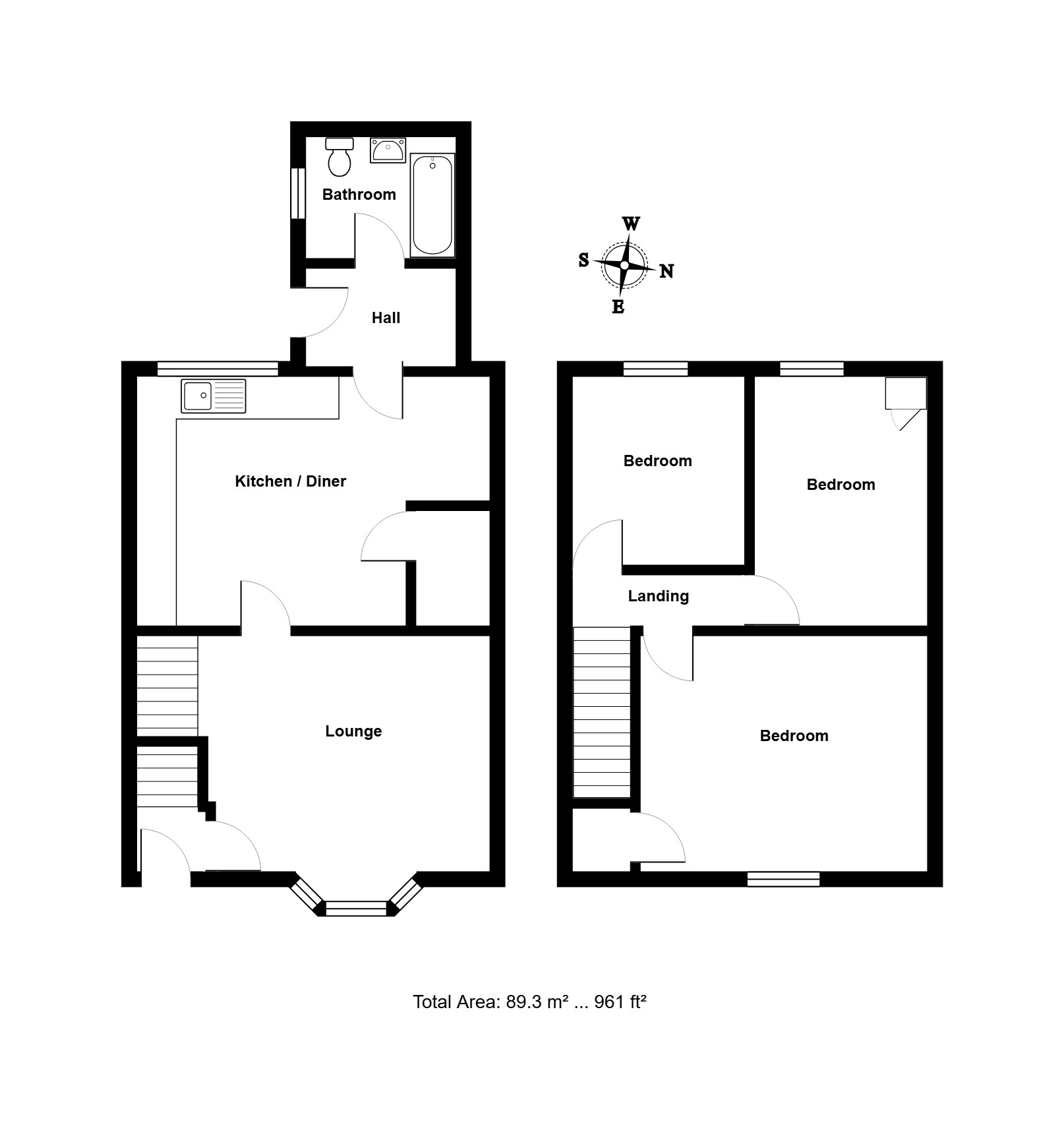 28, Chapel Lane, Great Blakenham, Ipswich, Suffolk, IP6 floorplan
