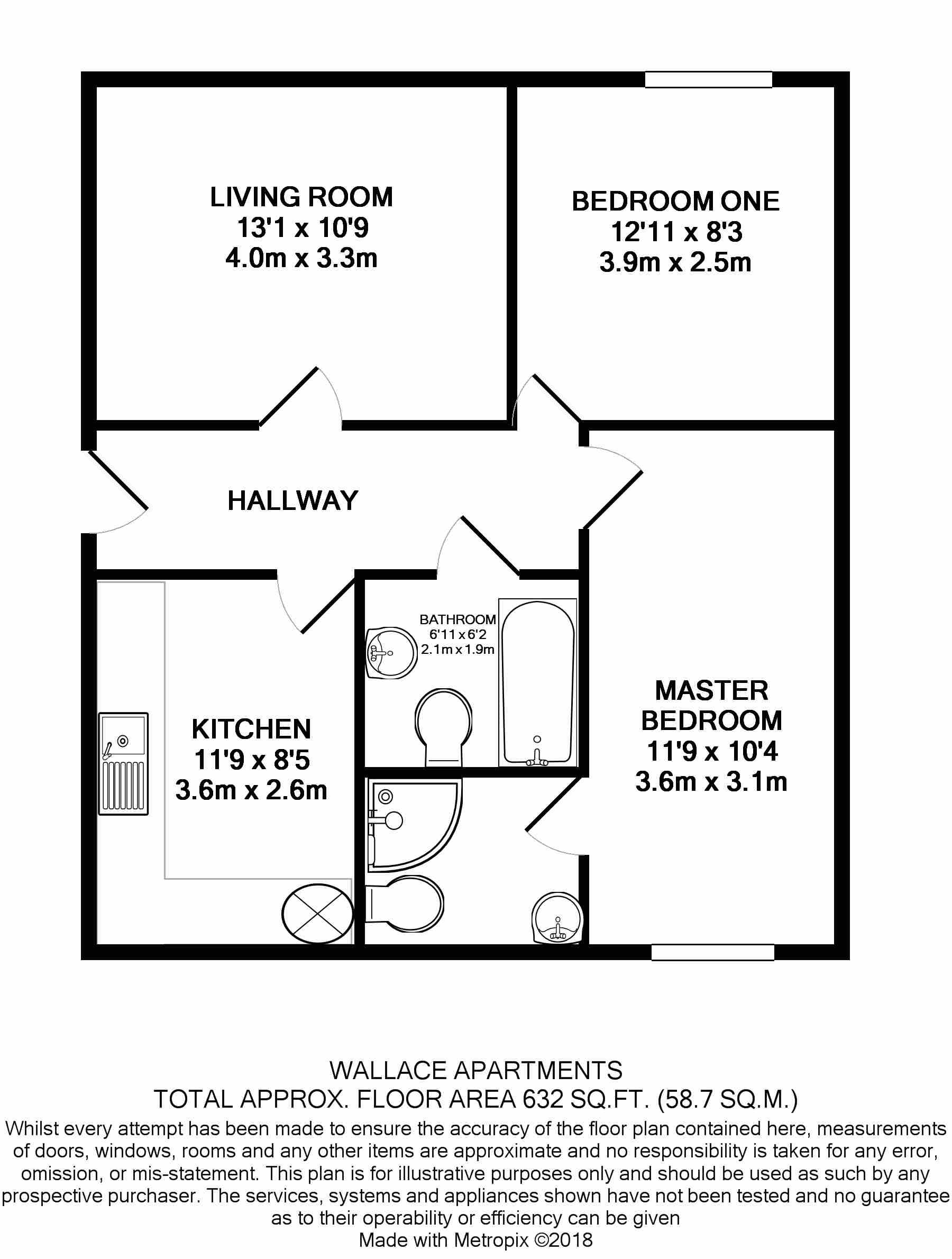 2 Bedrooms Flat to rent in Wallace Apartments, Sherborne Street, Cheltenham GL52