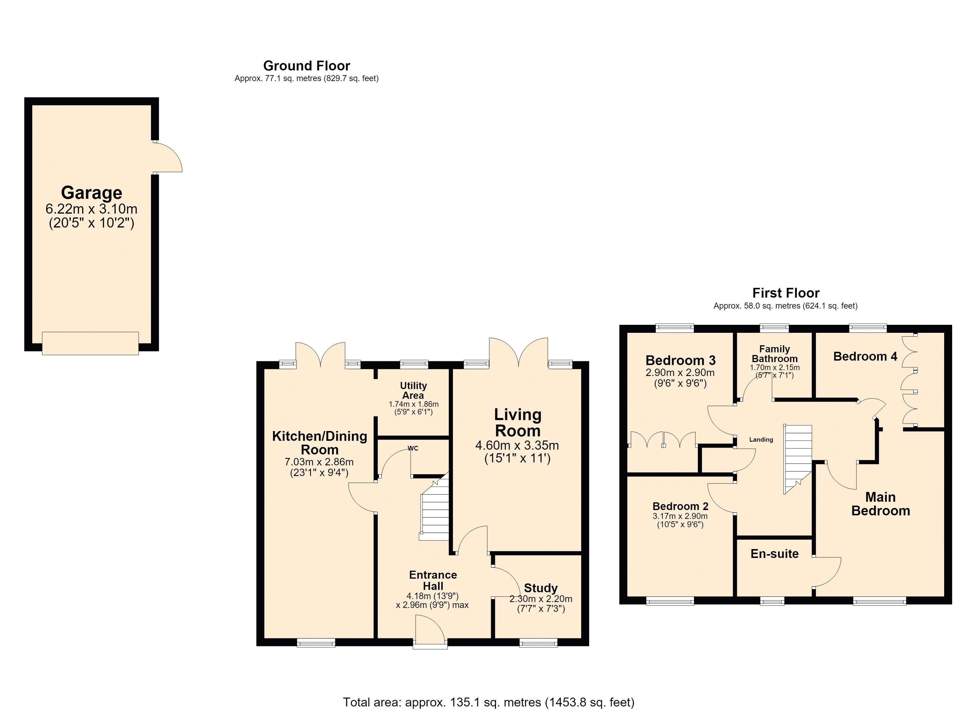 15, Kingsdown Drive, Stamford floorplan