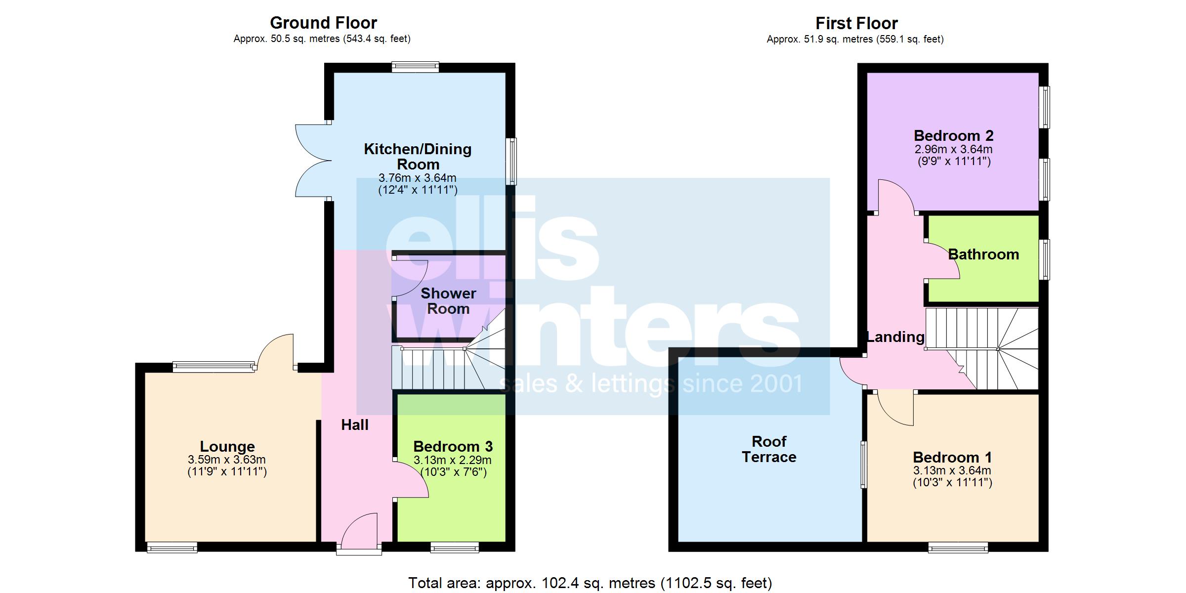 6, Southwell Close, March floorplan