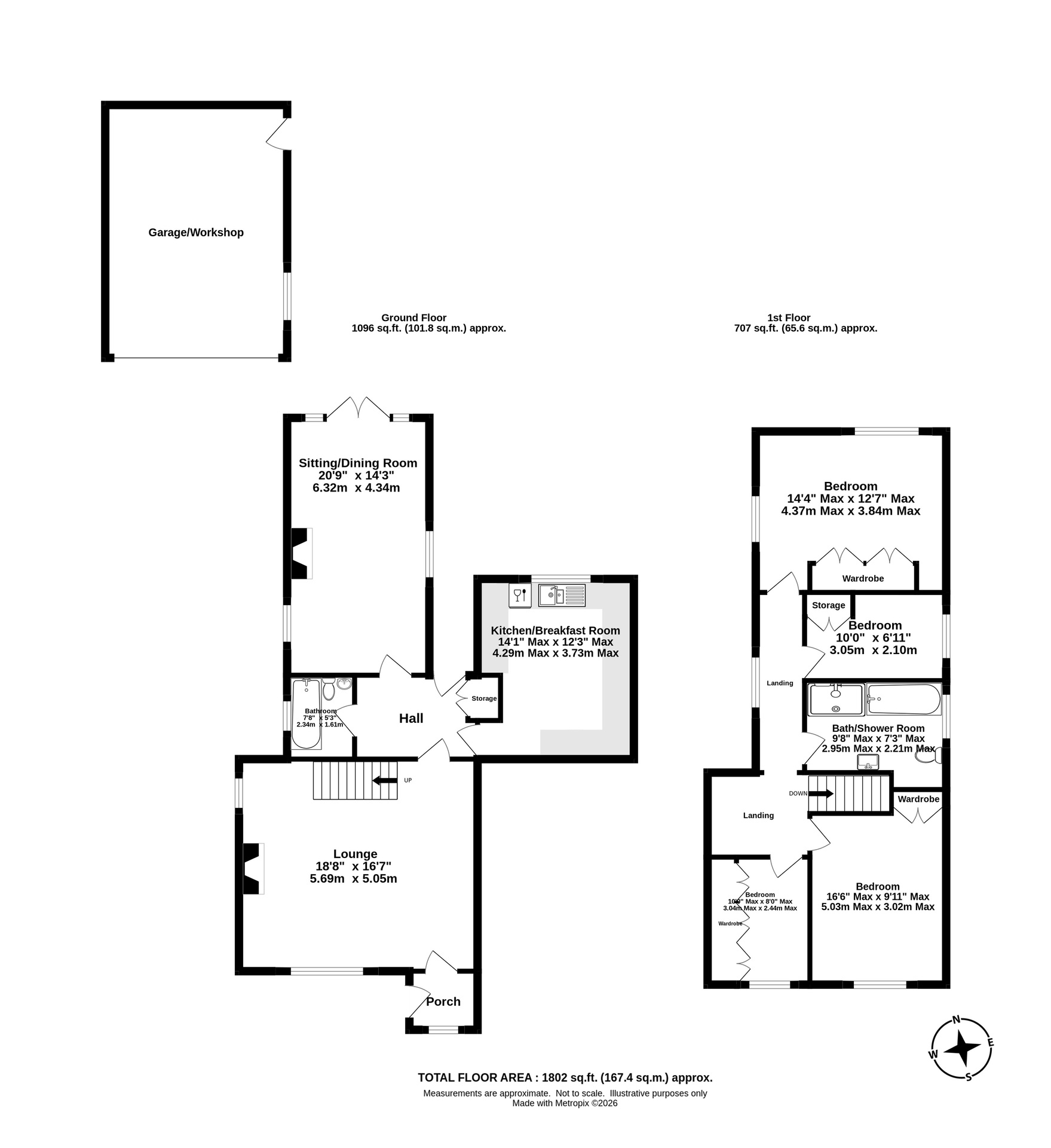 Rose Cottage, Weston-Super-Mare floorplan