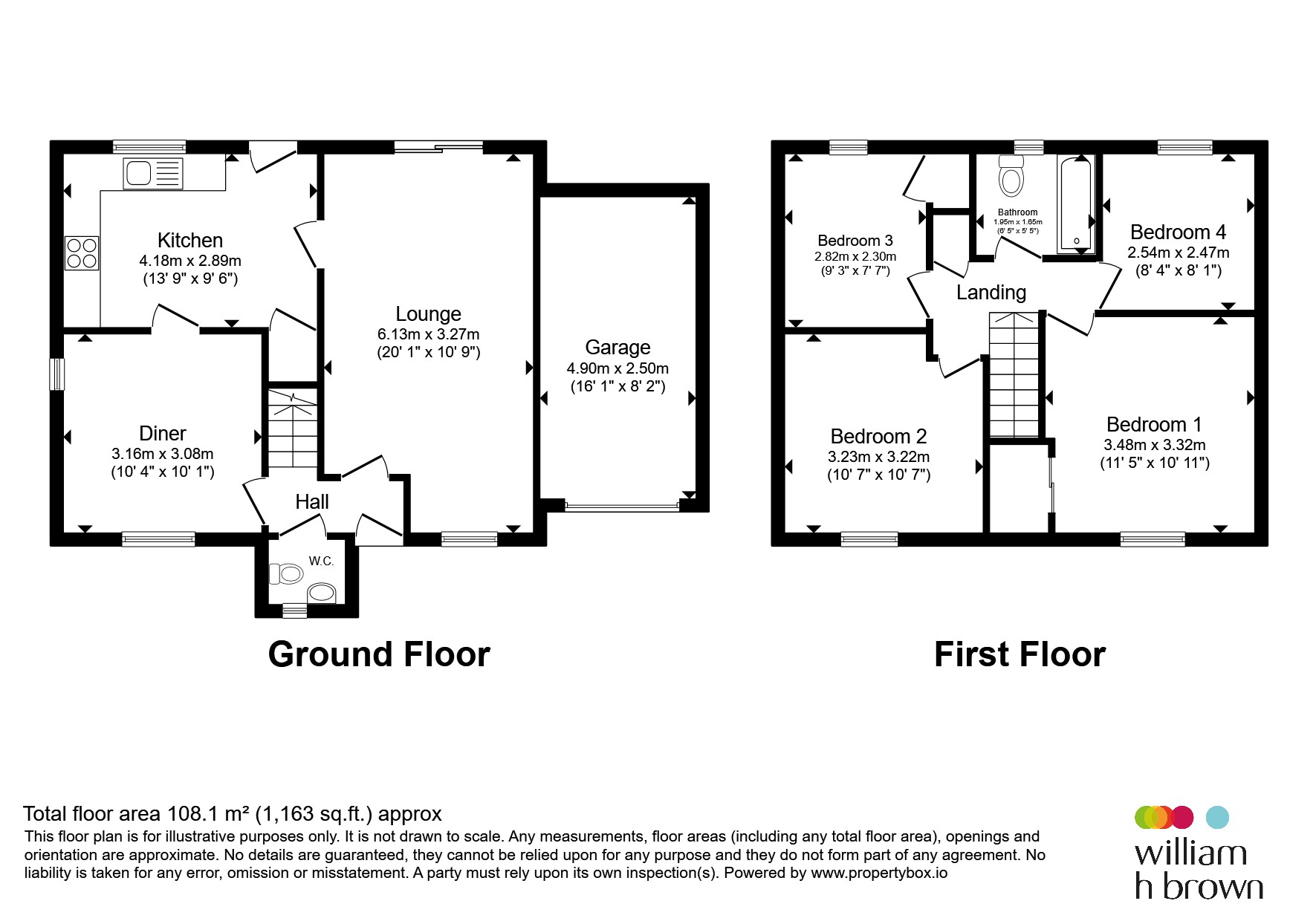 5, Mountbatten Drive, Wisbech floorplan