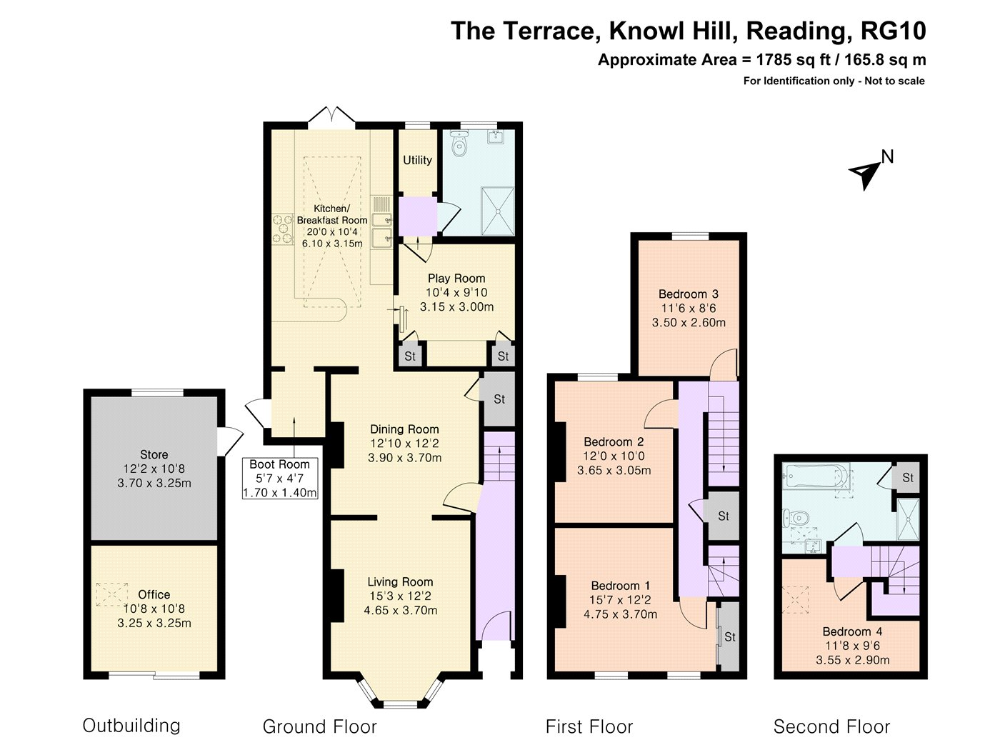 The Terrace, Reading floorplan