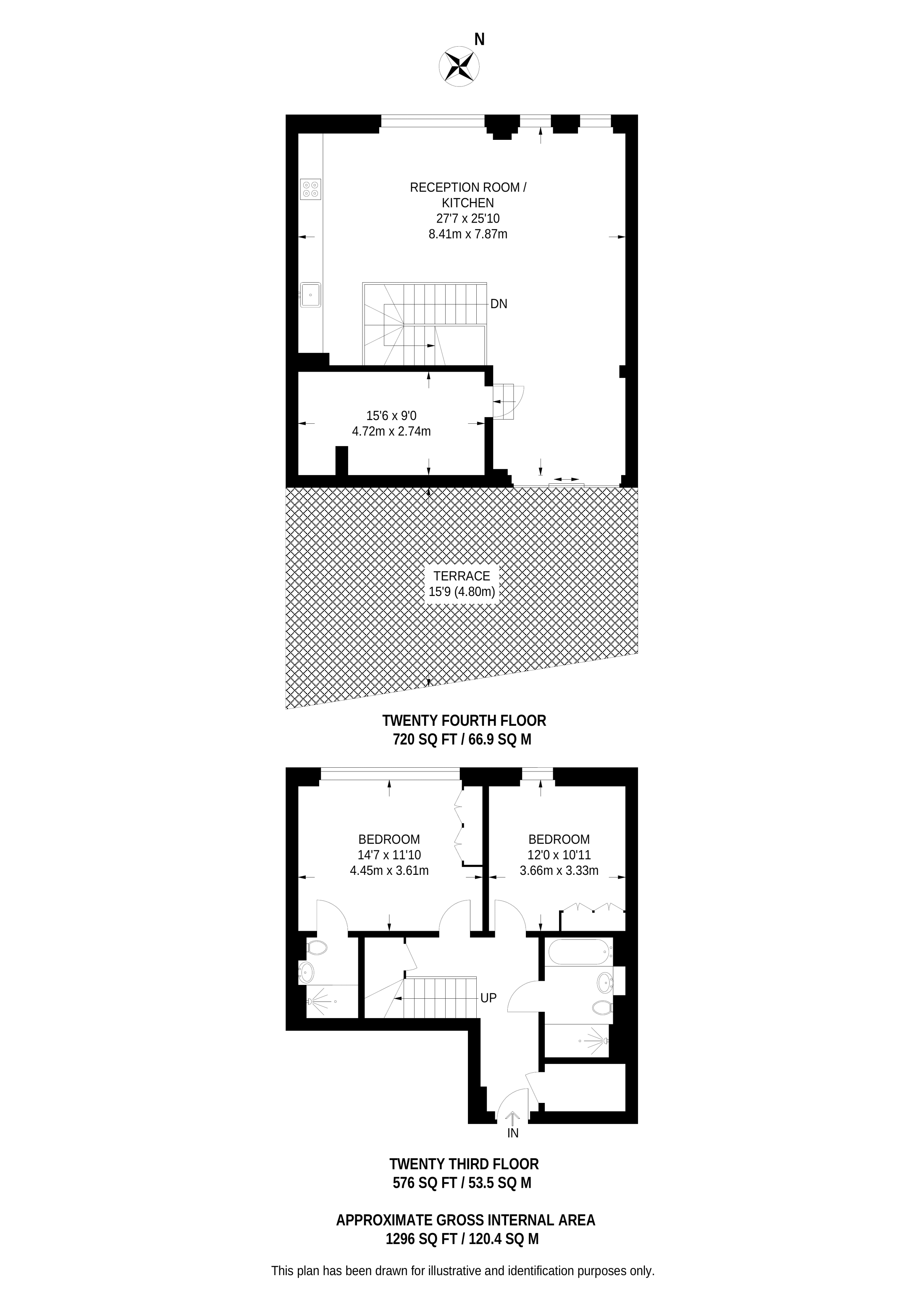 Avantgarde Tower, Shoreditch, London, E1 floorplan