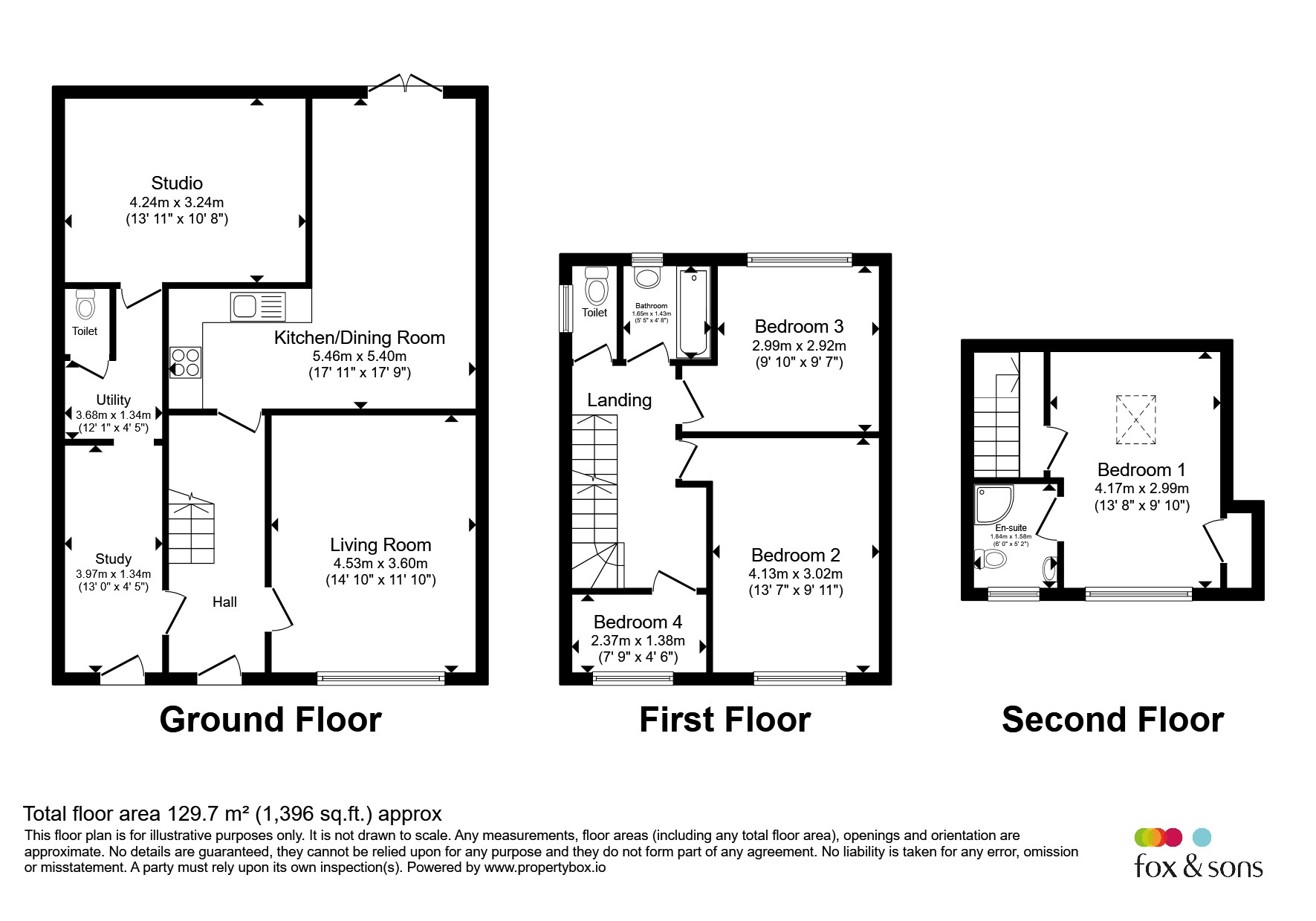 16, Saxby Close, Eastbourne floorplan